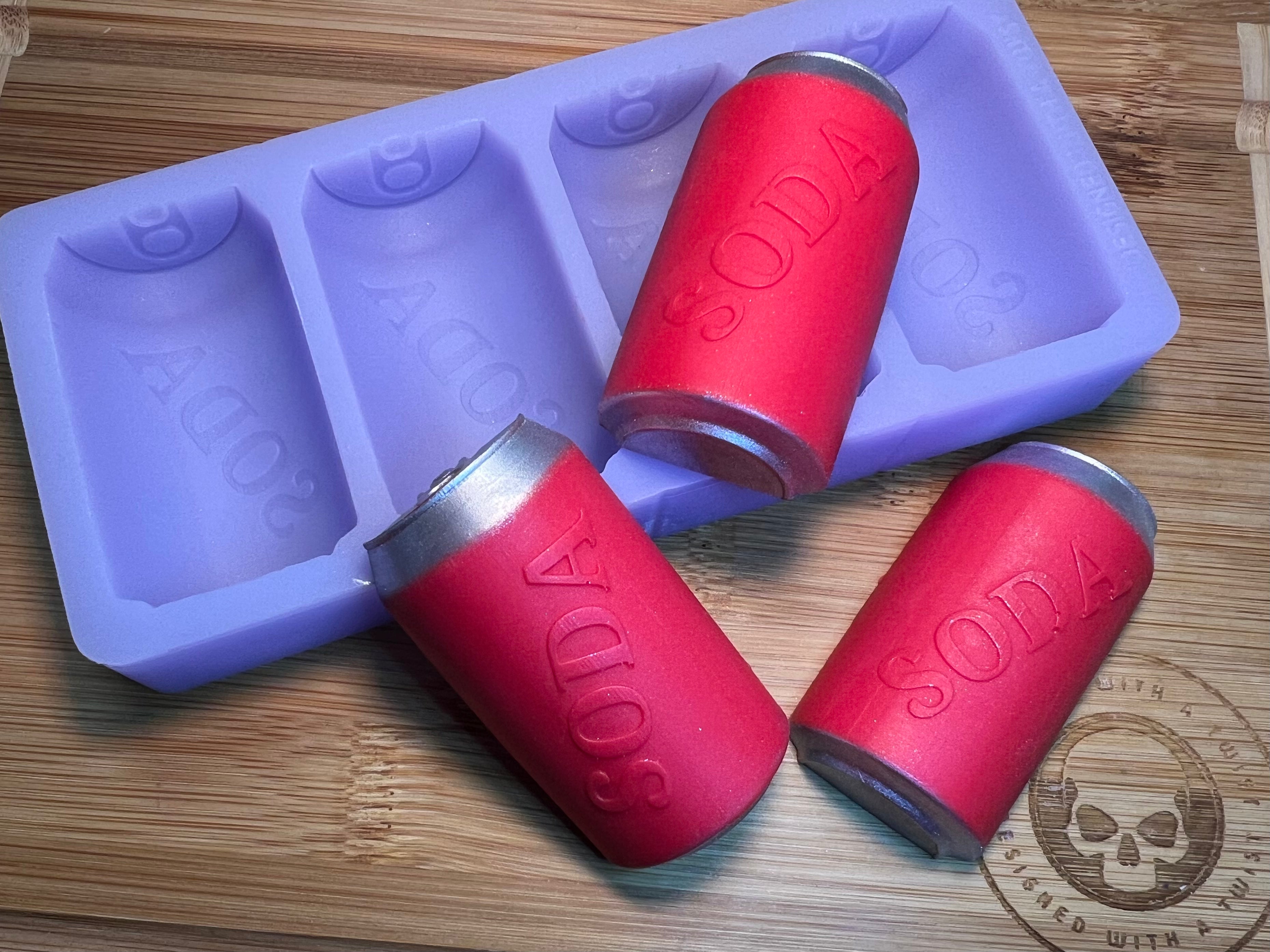 Soda Can Silicone Mold - Designed with a Twist - Top quality silicone molds made in the UK.