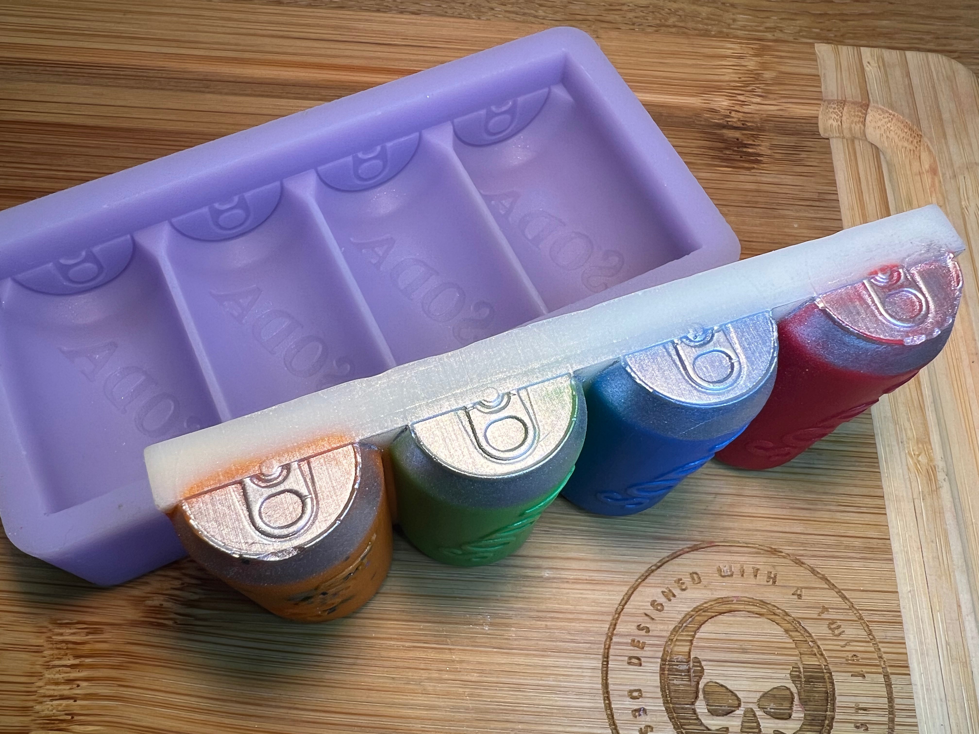 Soda Can Snapbar Silicone Mold - Designed with a Twist - Top quality silicone molds made in the UK.