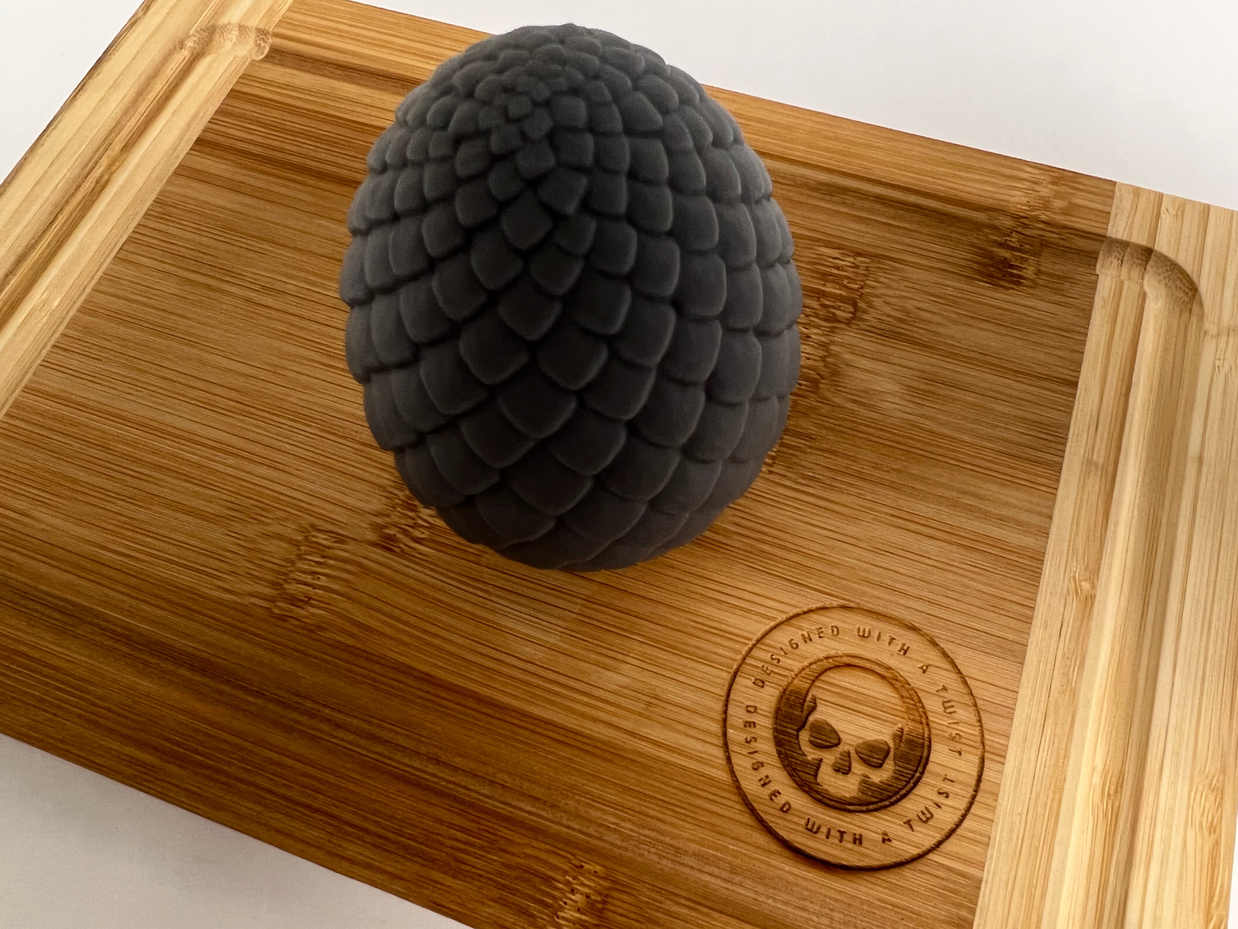Dragon Egg Silicone Candle Mold - Designed with a Twist - Top quality silicone molds made in the UK.