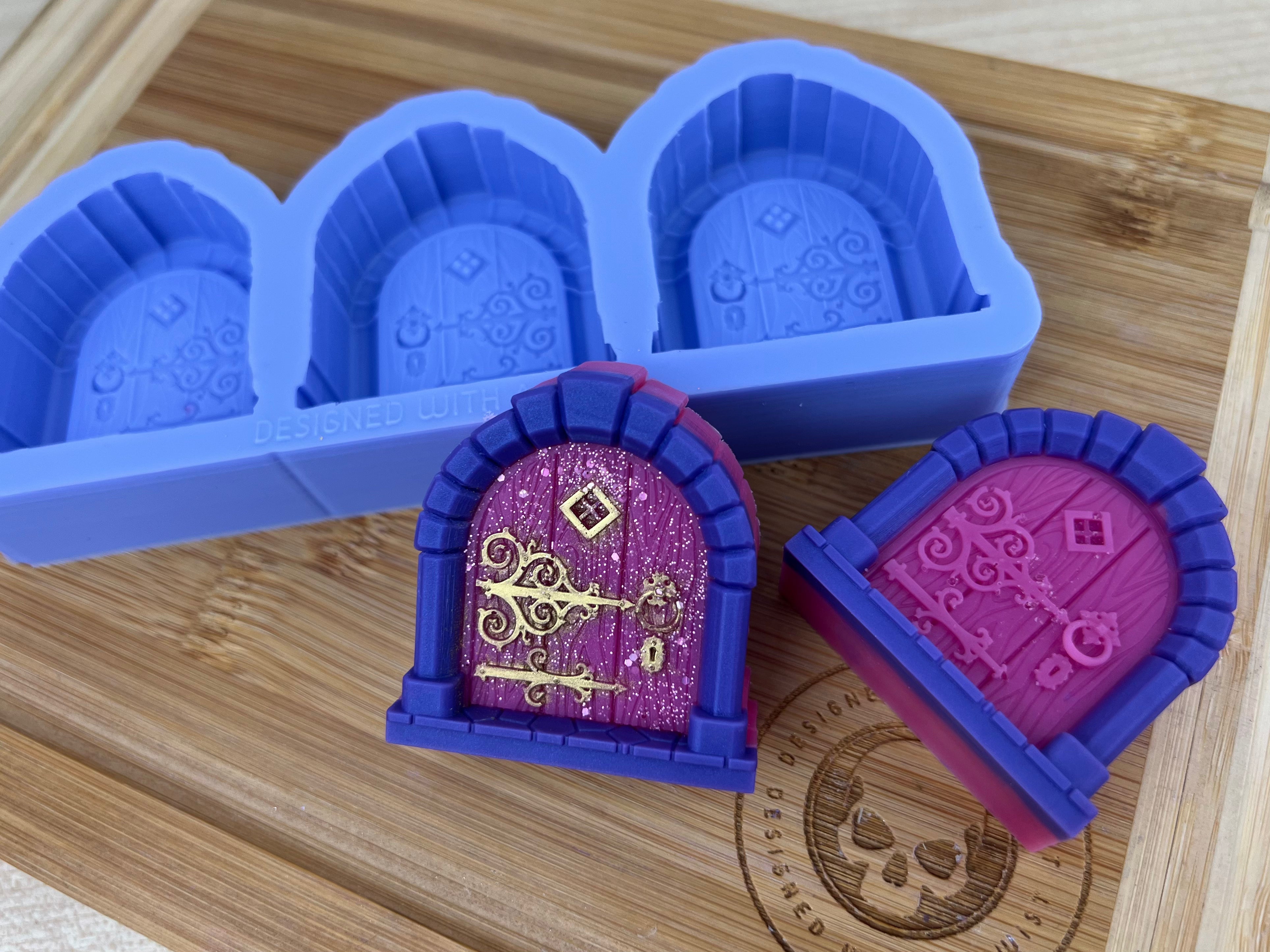 3D Fairy Door Wax Melt Silicone Mold - Designed with a Twist - Top quality silicone molds made in the UK.