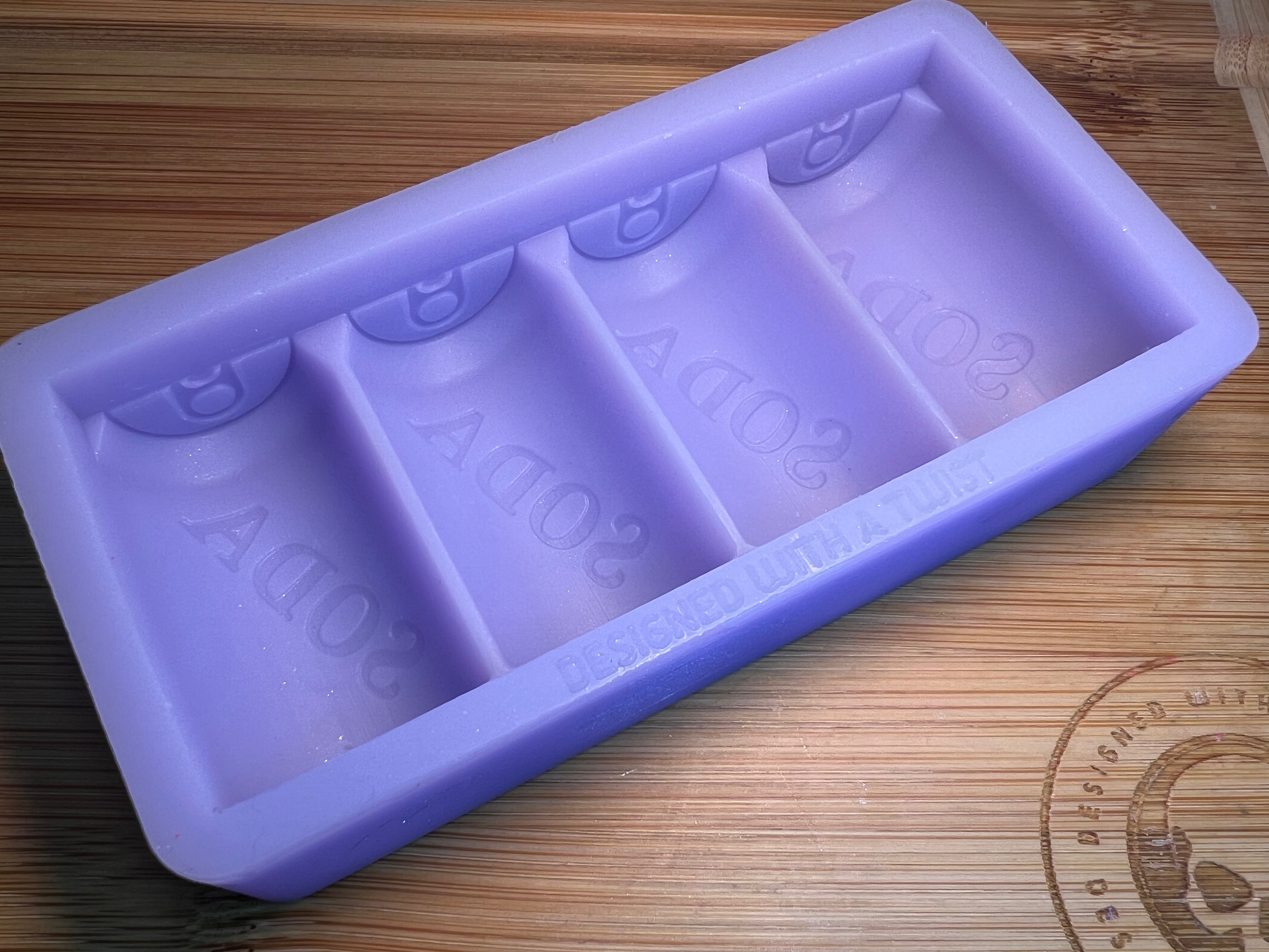 Soda Can Snapbar Silicone Mold - Designed with a Twist - Top quality silicone molds made in the UK.