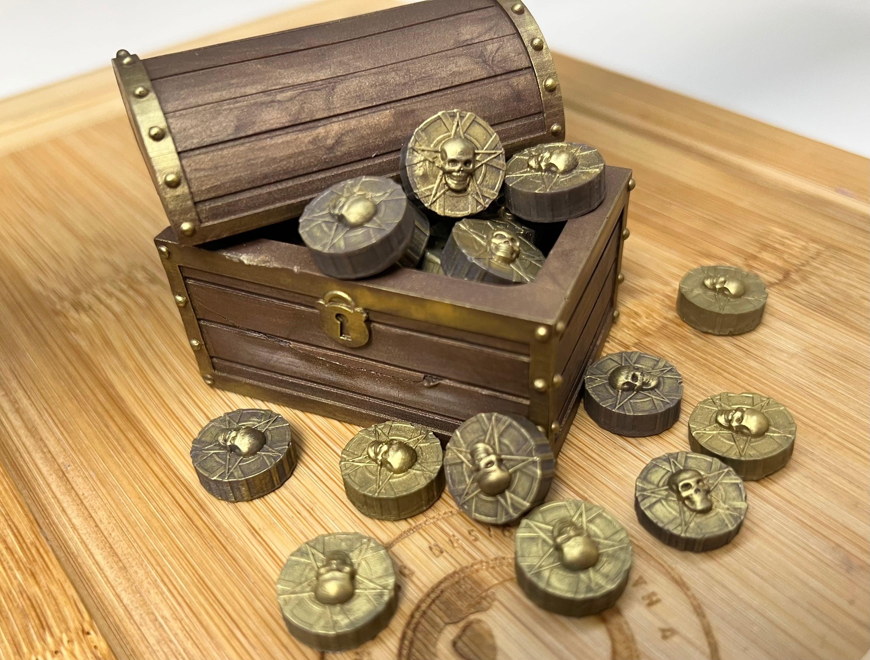 Treasure Chest Silicone Mold - Designed with a Twist - Top quality silicone molds made in the UK.