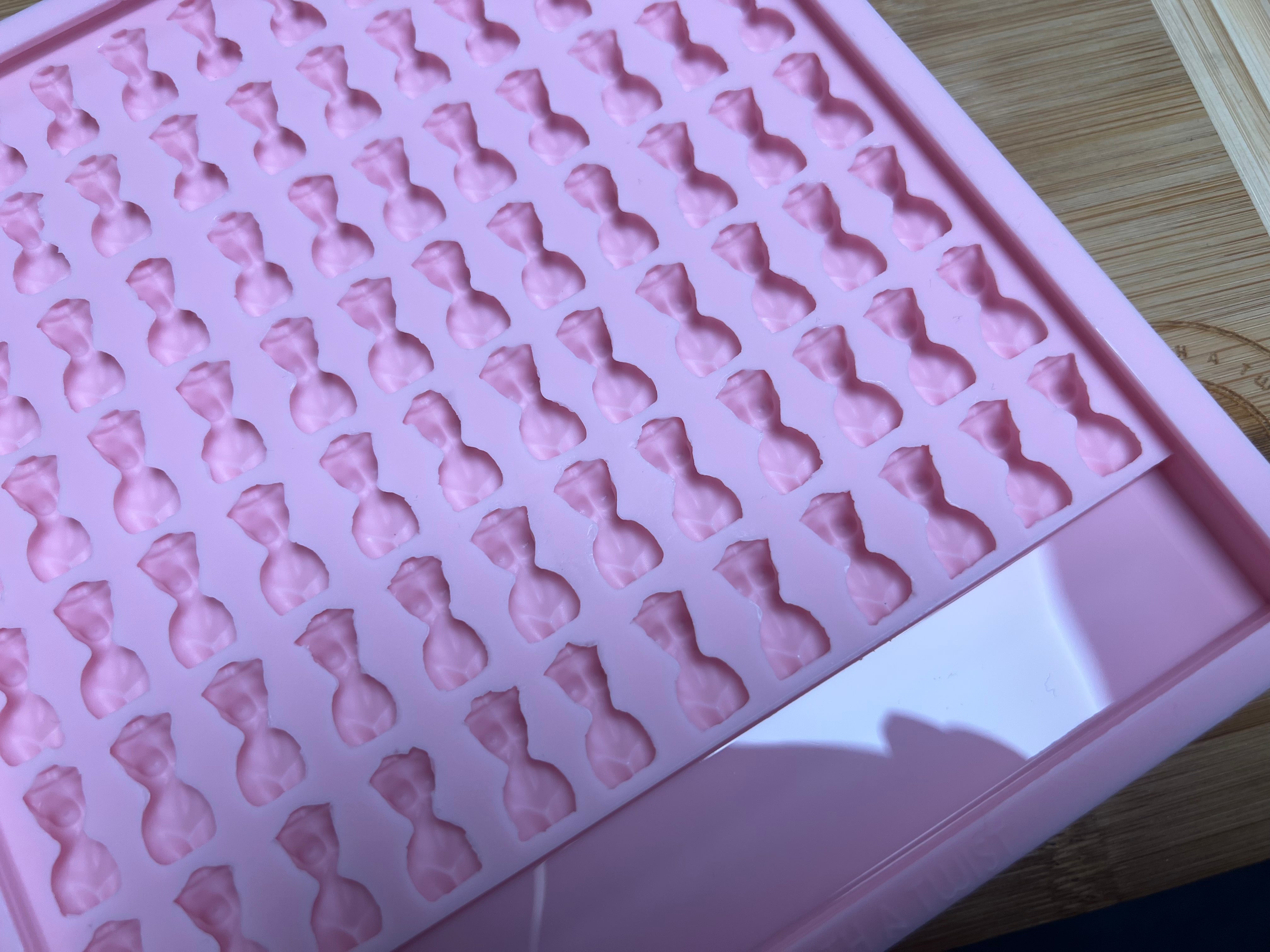 Goddess Torso Scrape n Scoop Wax Silicone Mold - Designed with a Twist - Top quality silicone molds made in the UK.