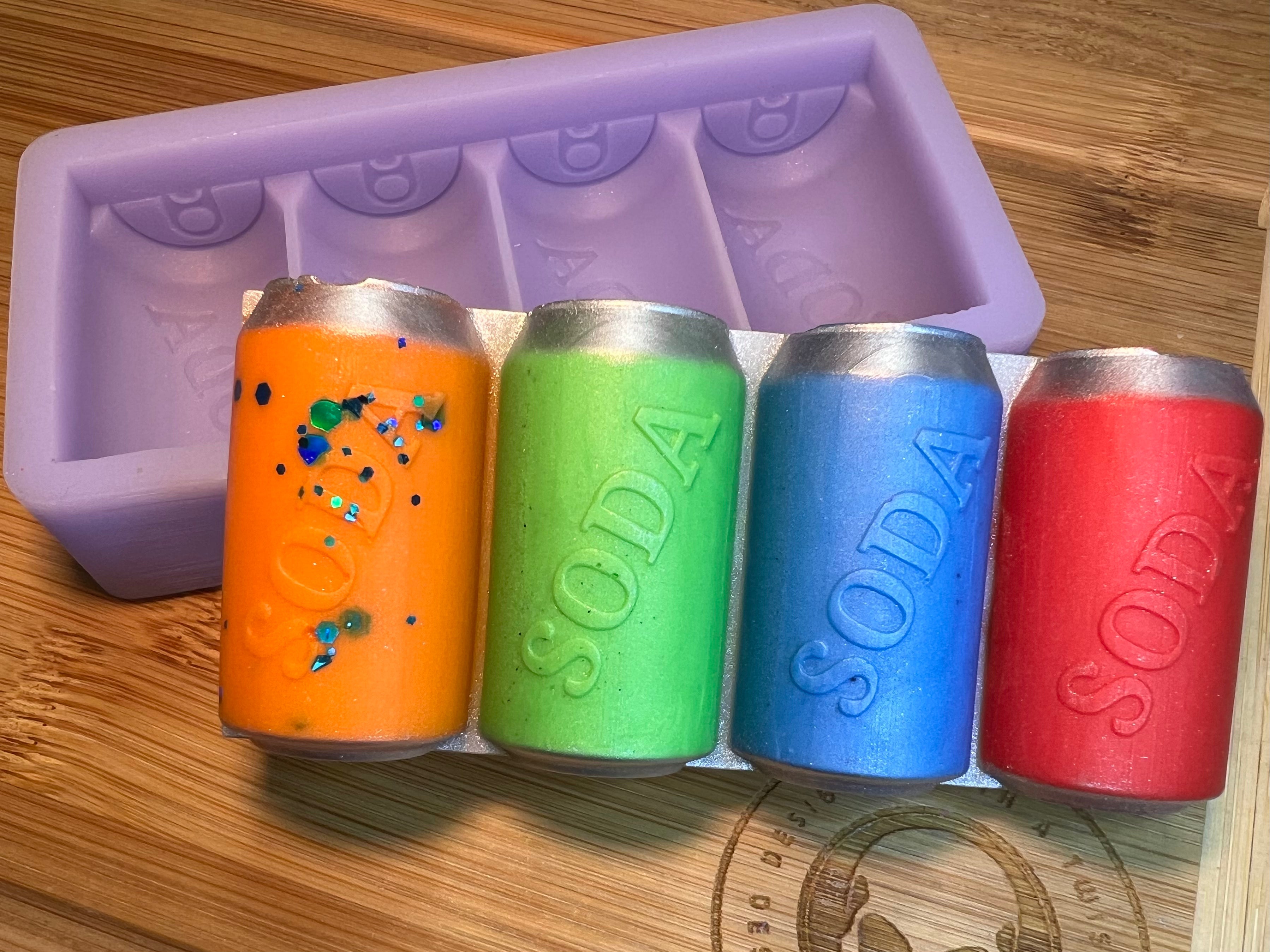 Soda Can Snapbar Silicone Mold - Designed with a Twist - Top quality silicone molds made in the UK.