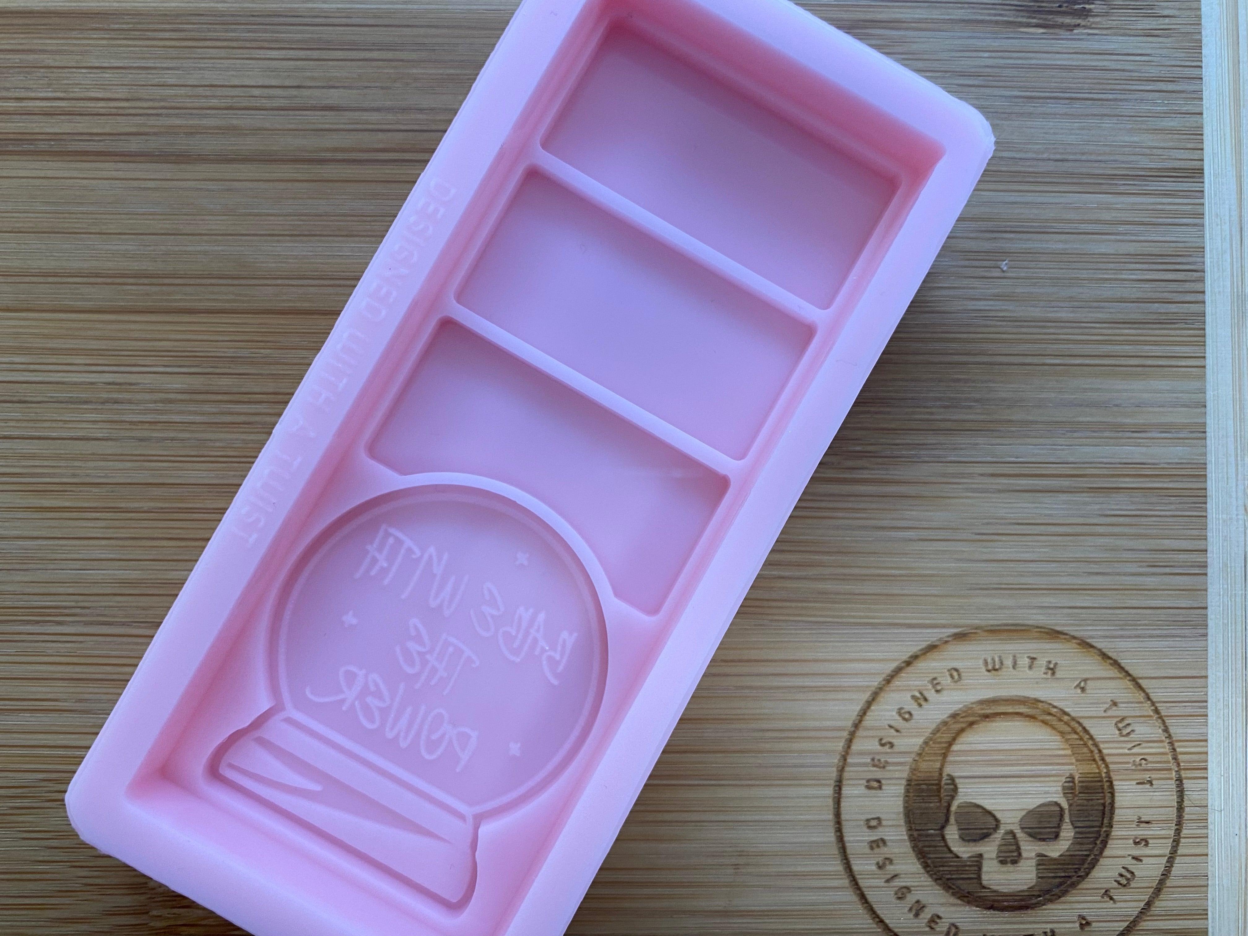 Babe with the Power Snapbar Silicone Mold - Designed with a Twist - Top quality silicone molds made in the UK.