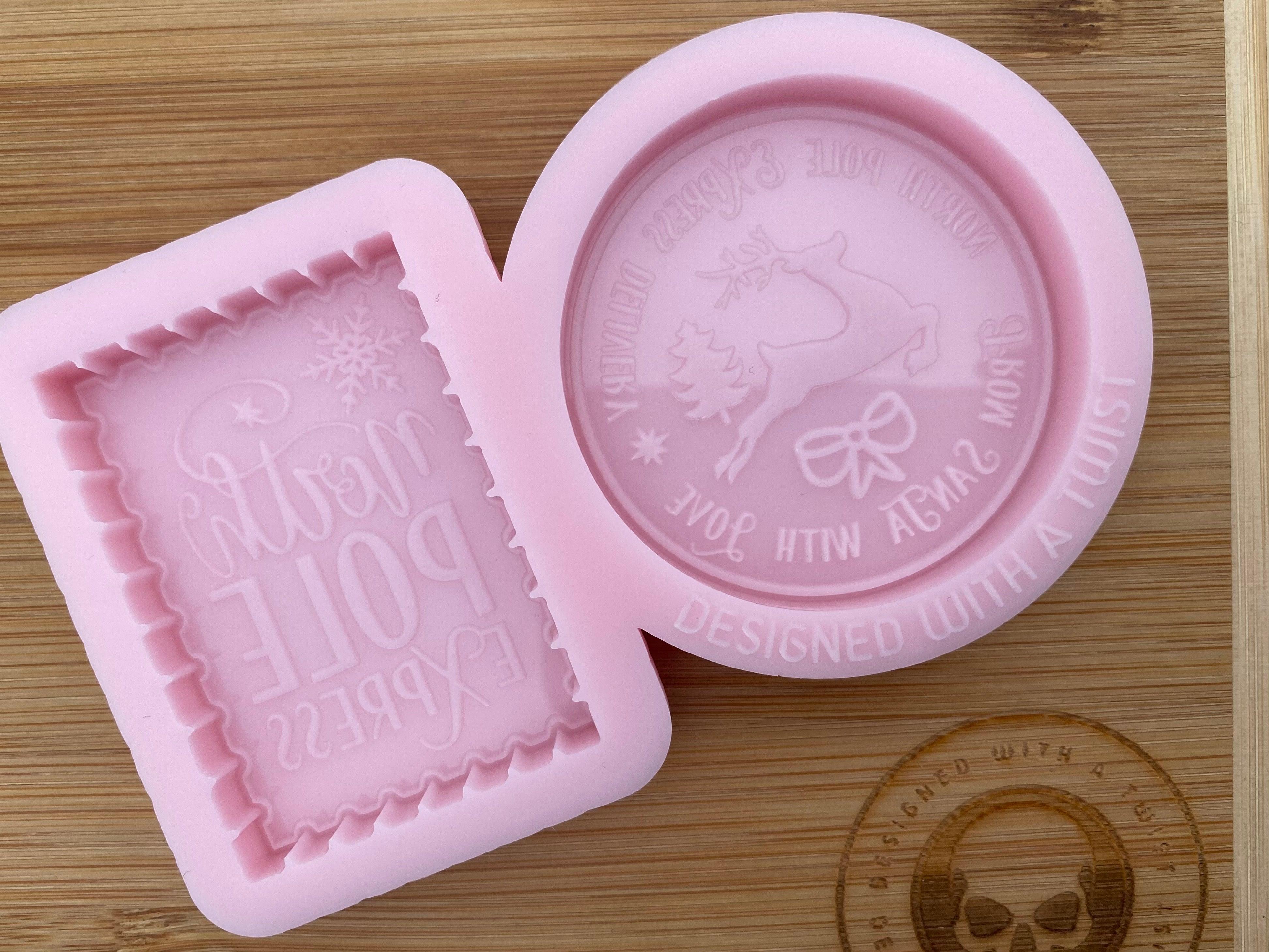 North Pole Express Silicone Mold - Designed with a Twist - Top quality silicone molds made in the UK.