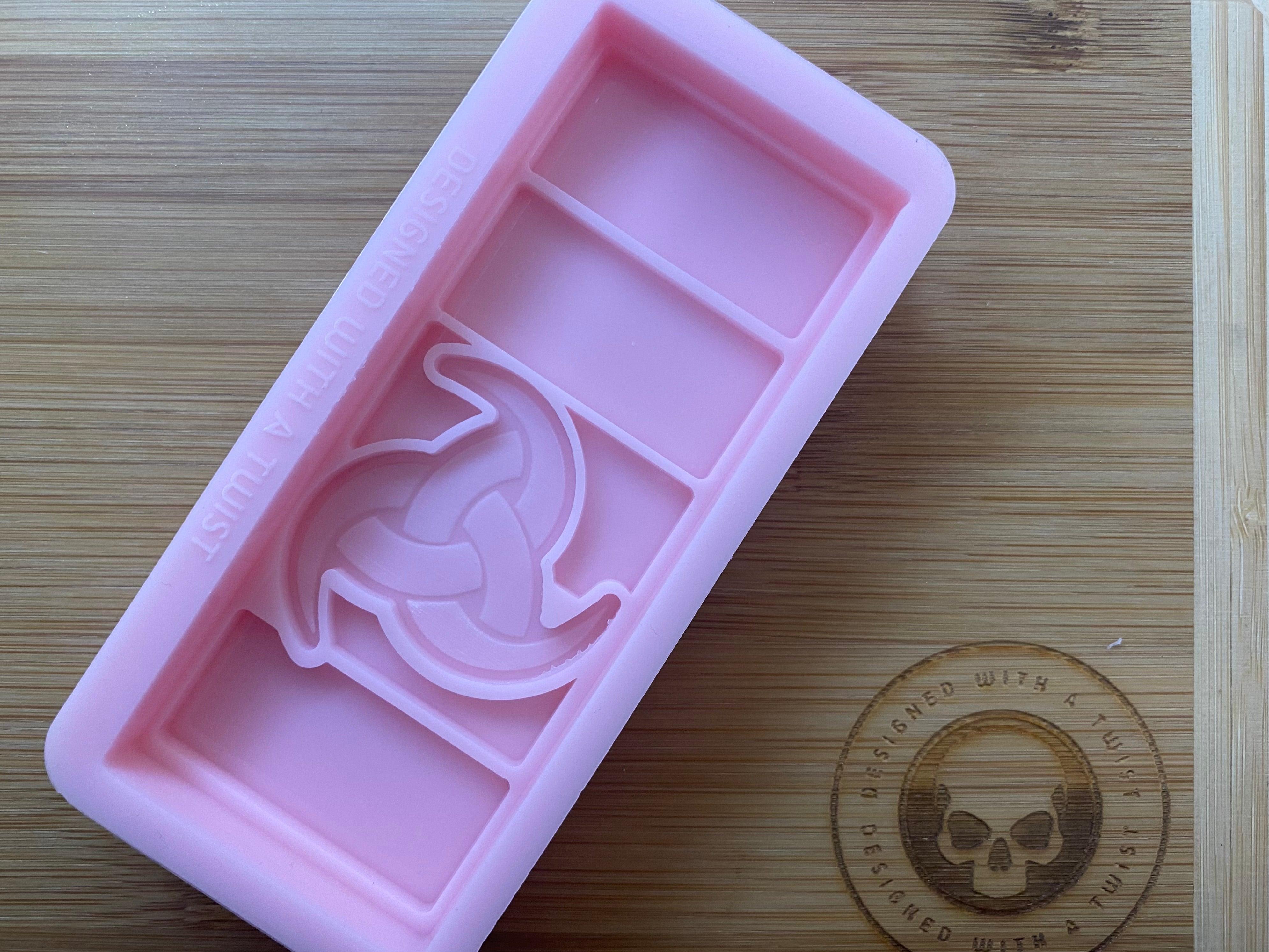 Odin’s Horns Snapbar Silicone Mold - Designed with a Twist - Top quality silicone molds made in the UK.