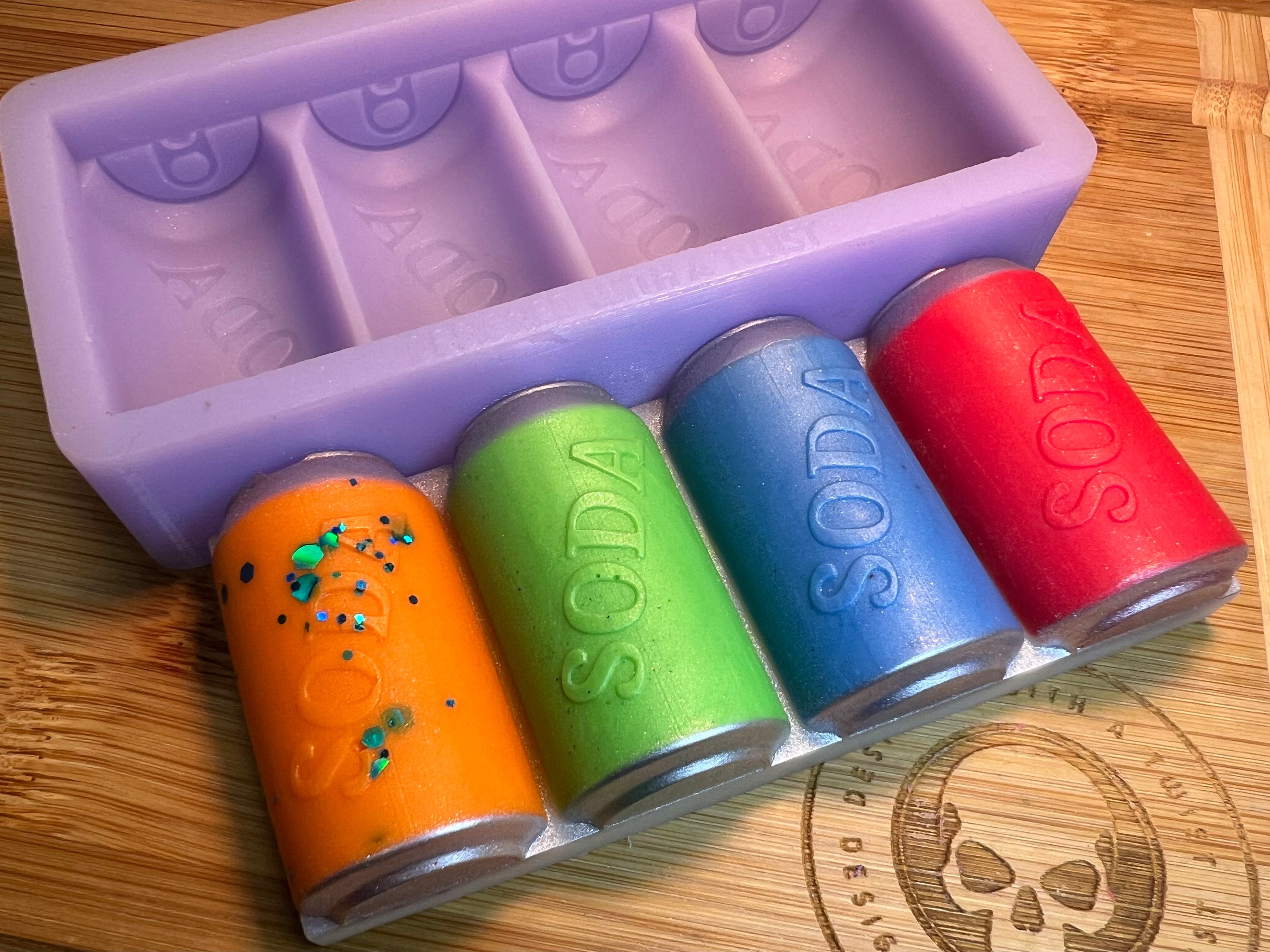 Soda Can Snapbar Silicone Mold - Designed with a Twist - Top quality silicone molds made in the UK.