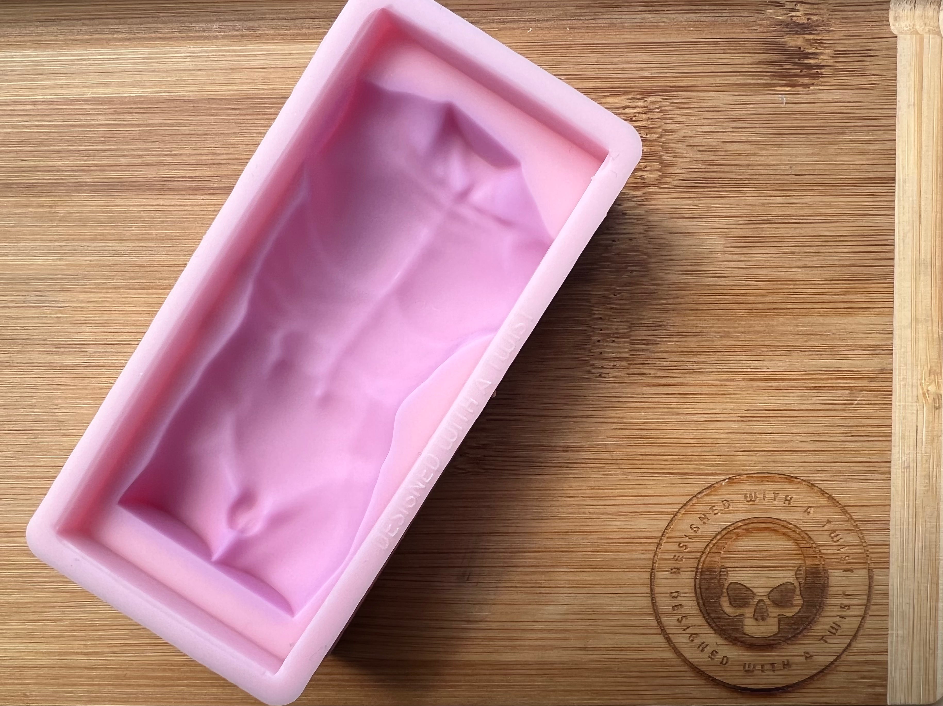 Single Hercules Torso Snapbar Silicone Mold - Designed with a Twist - Top quality silicone molds made in the UK.