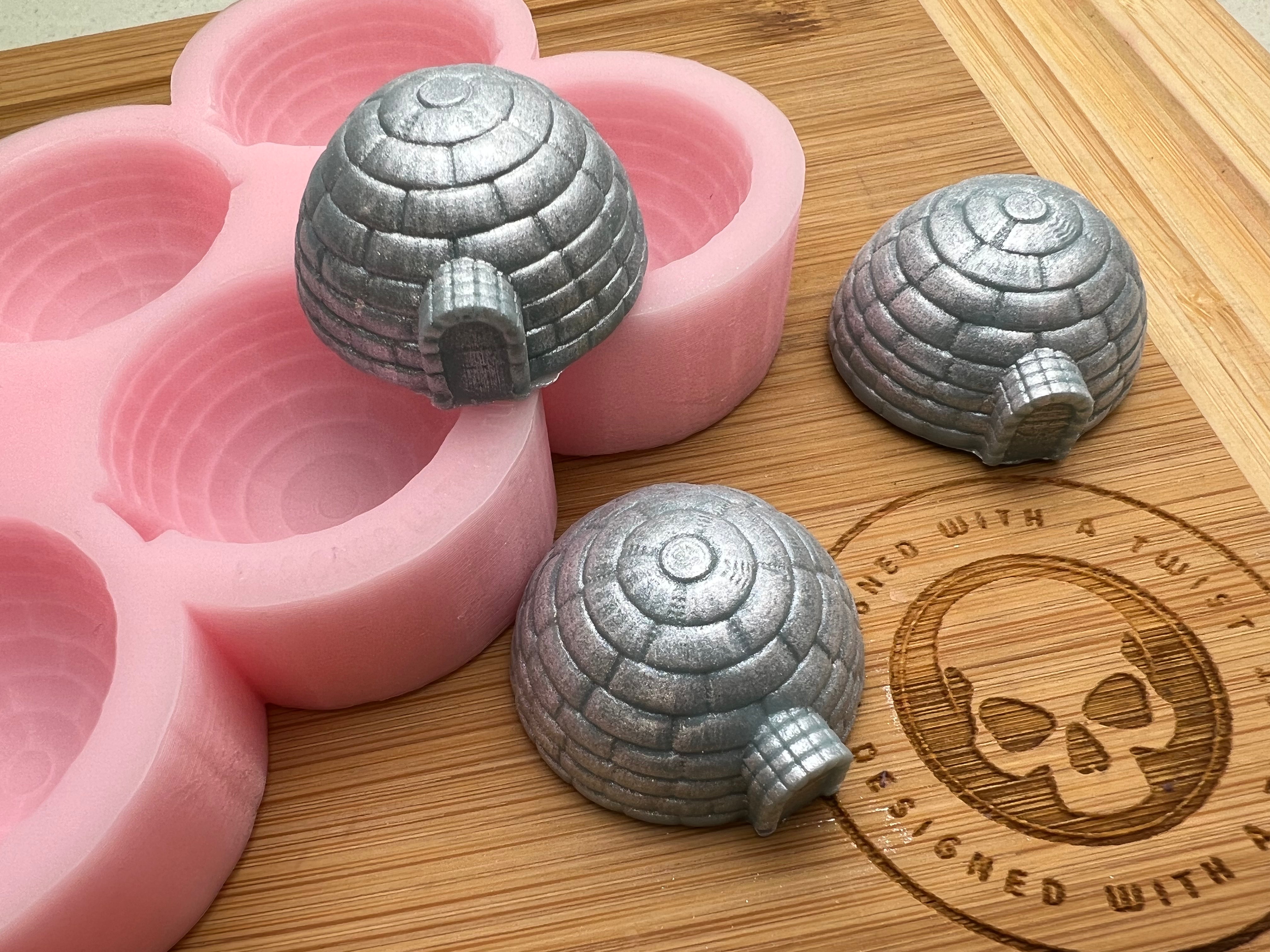 Igloo Wax Melt Silicone Mold - Designed with a Twist - Top quality silicone molds made in the UK.