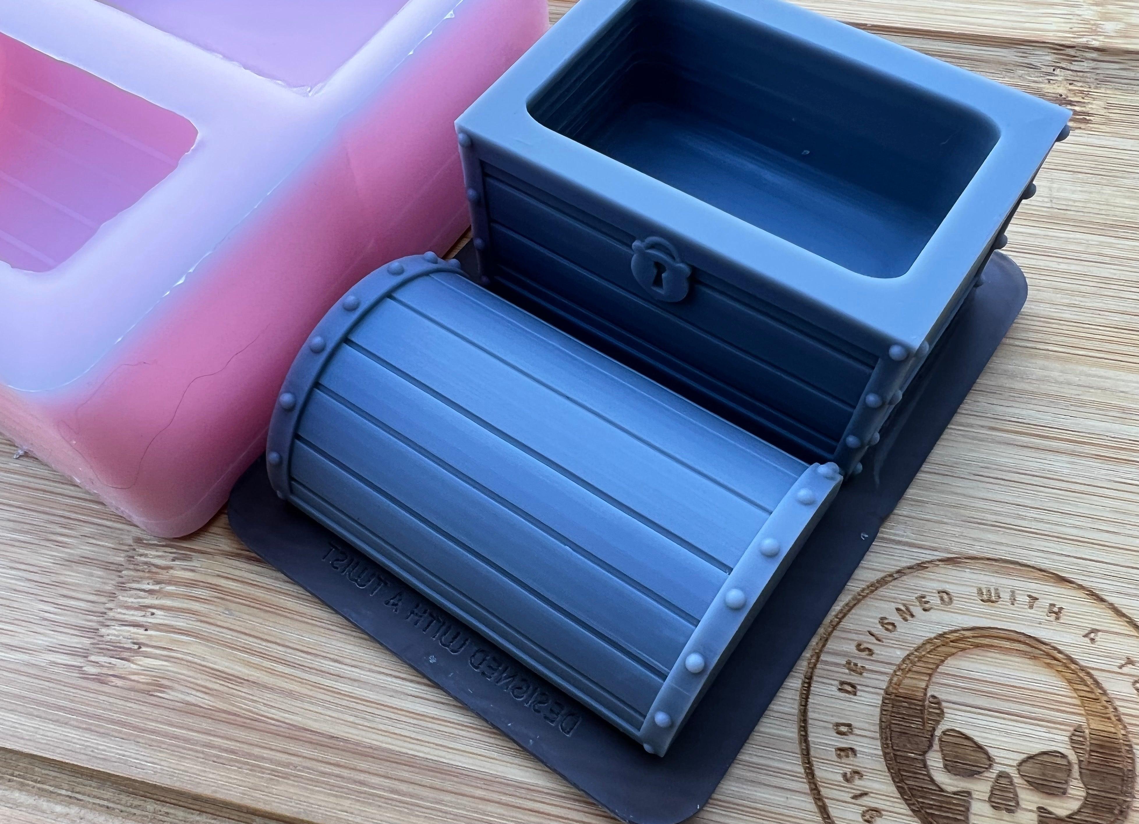 Treasure Chest Silicone Mold - Designed with a Twist - Top quality silicone molds made in the UK.