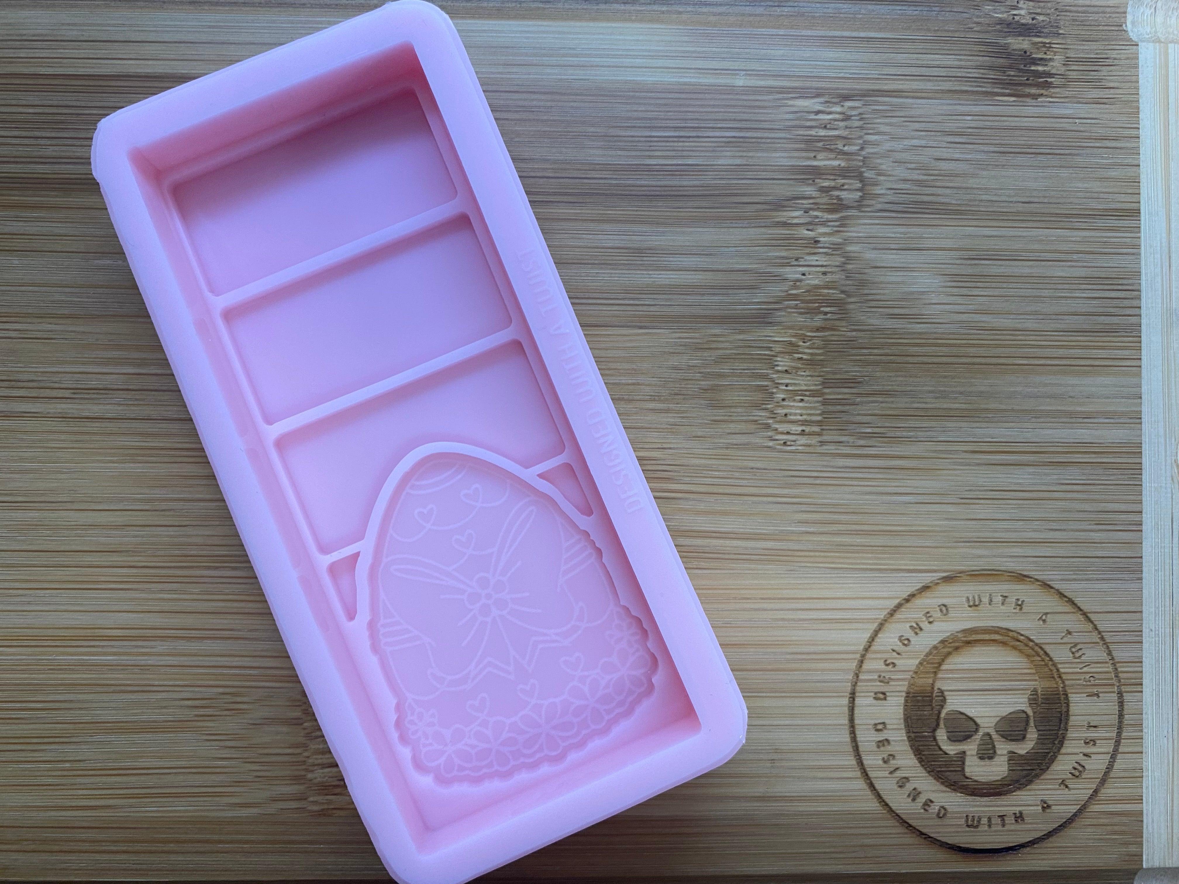 Easter Egg Snapbar Silicone Mold - Designed with a Twist - Top quality silicone molds made in the UK.