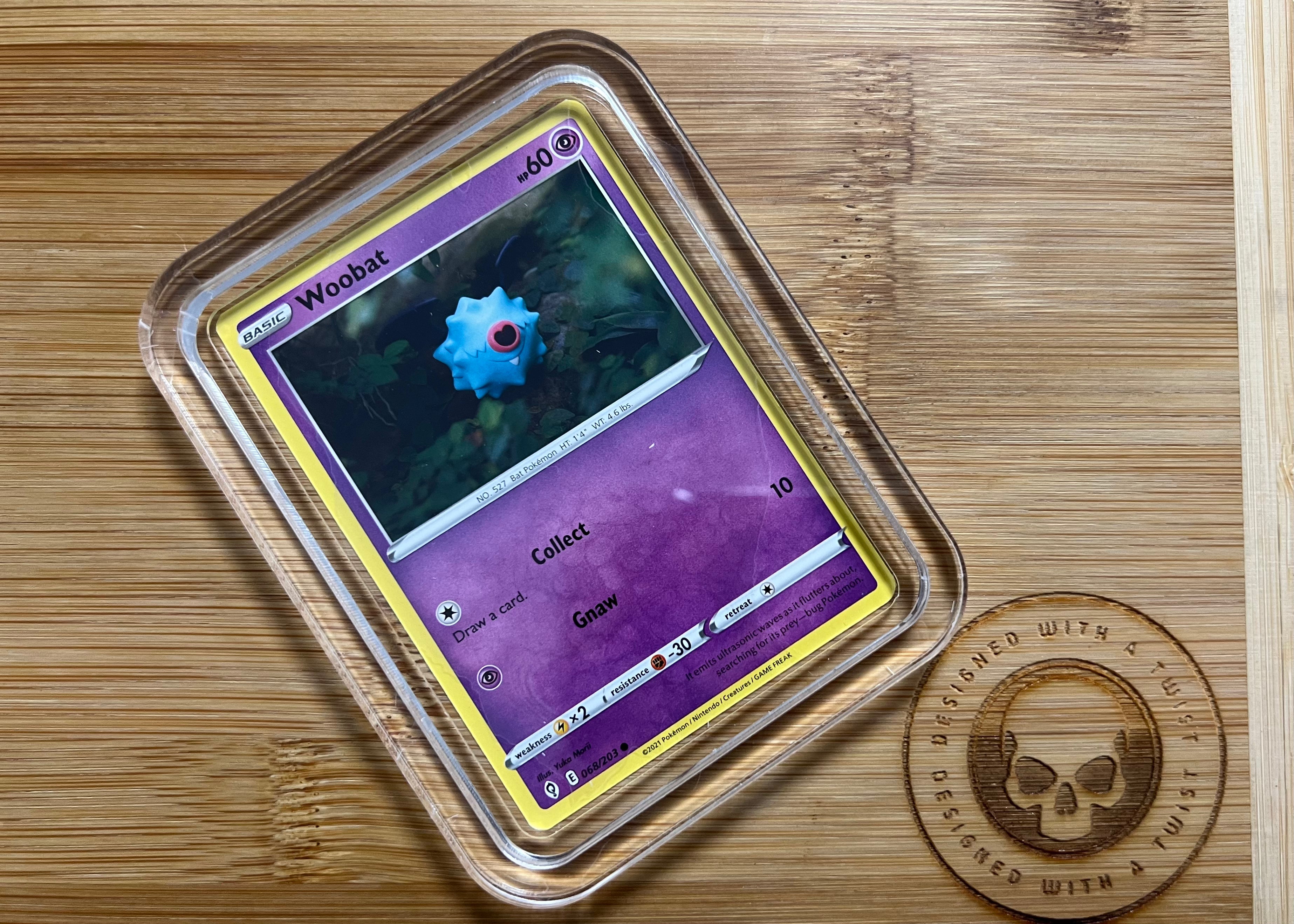 Trade Card Trinket Tray Silicone Mold - Designed with a Twist - Top quality silicone molds made in the UK.