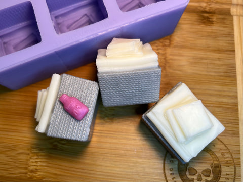 3D Basket Wax Melt Silicone Mold - Designed with a Twist - Top quality silicone molds made in the UK.