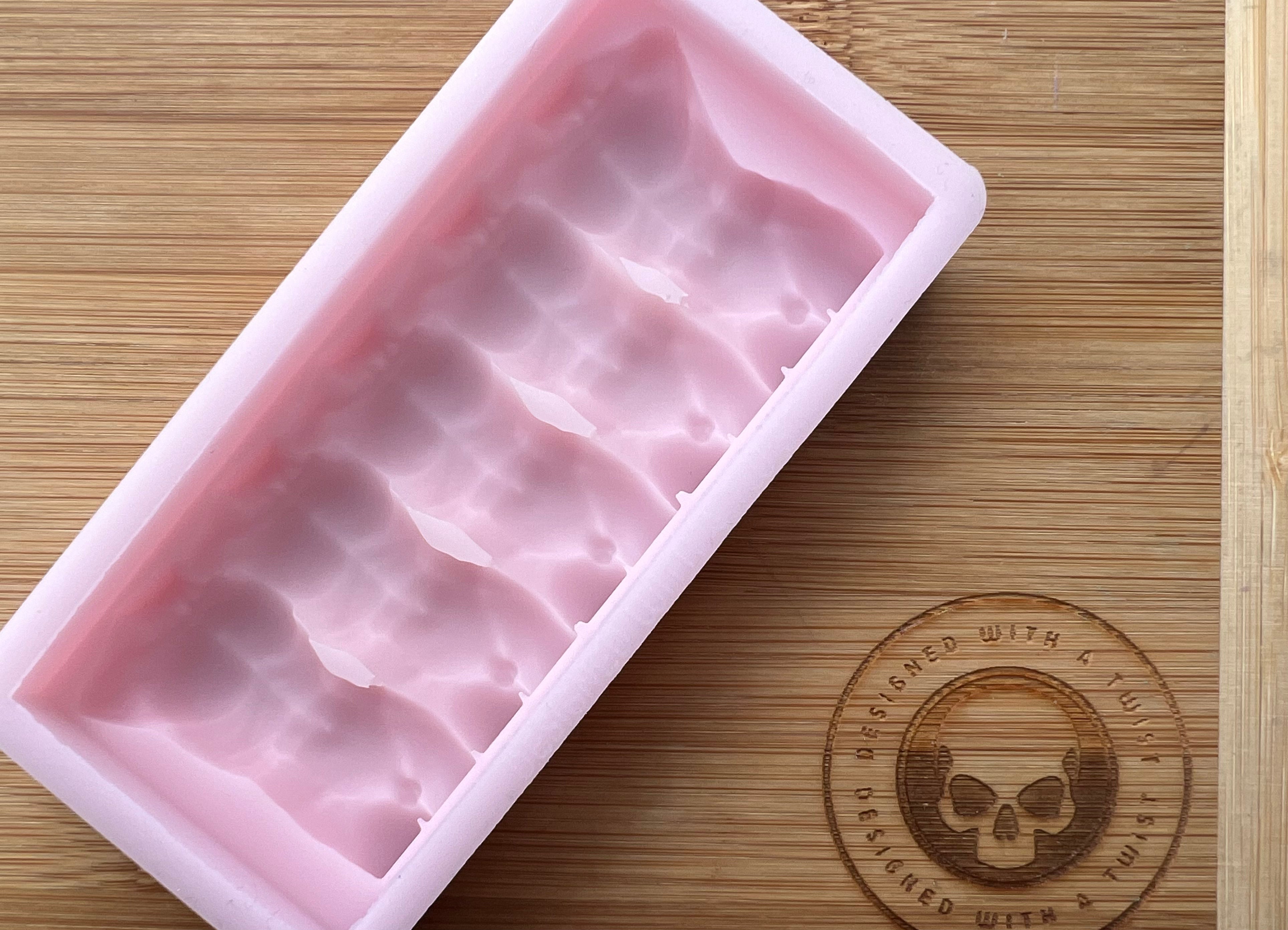 Front Facing Hercules Torso Snapbar Silicone Mold - Designed with a Twist - Top quality silicone molds made in the UK.