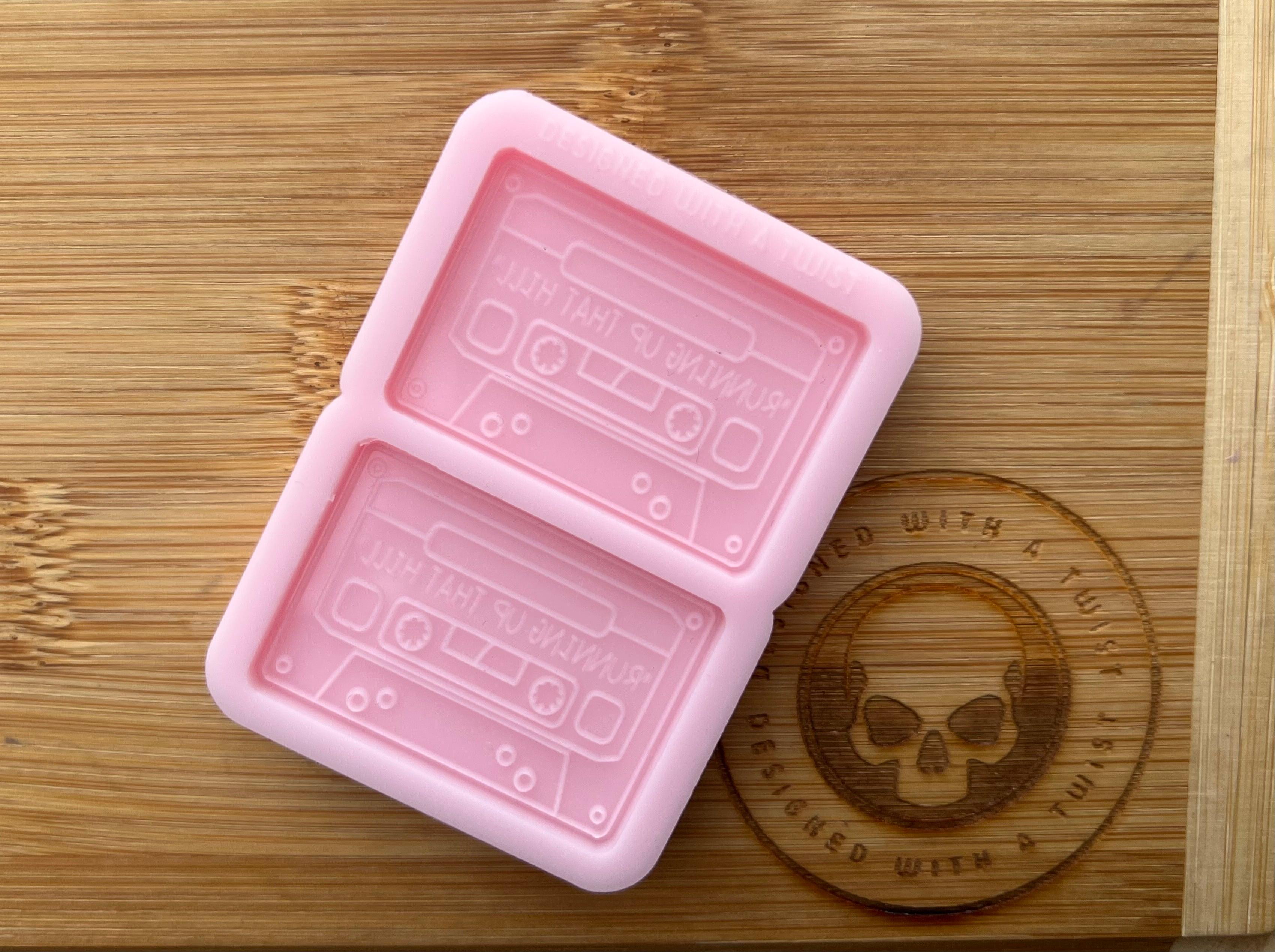 Running Up That Hill Tape Earring Silicone Mold - Designed with a Twist - Top quality silicone molds made in the UK.