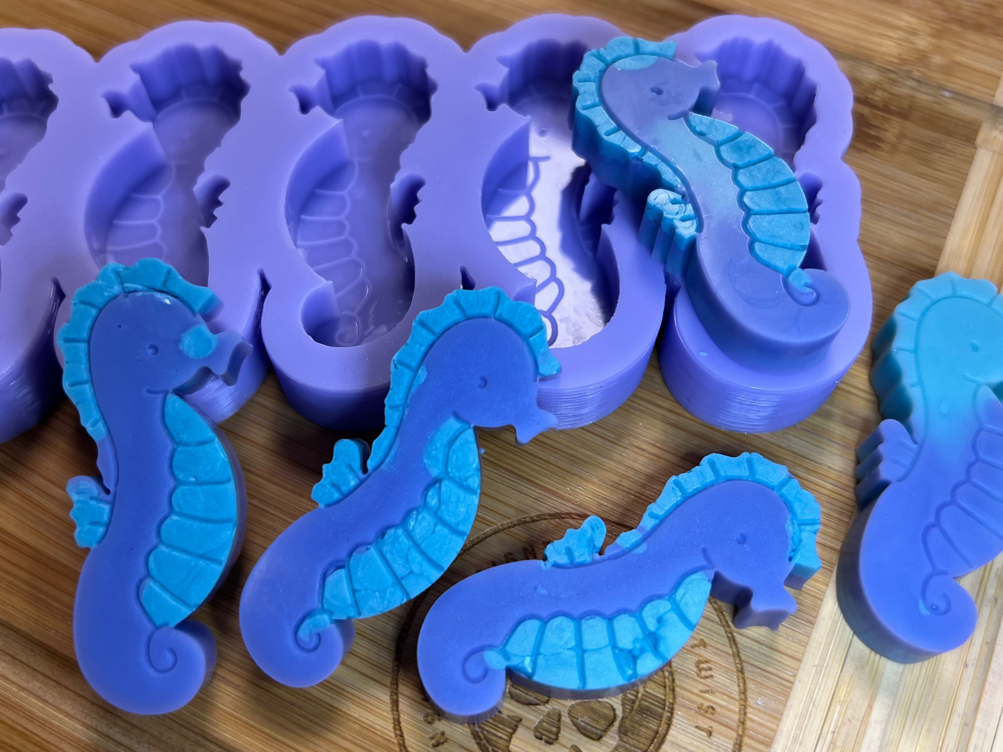 Sea Horse Silicone Mold - Designed with a Twist - Top quality silicone molds made in the UK.