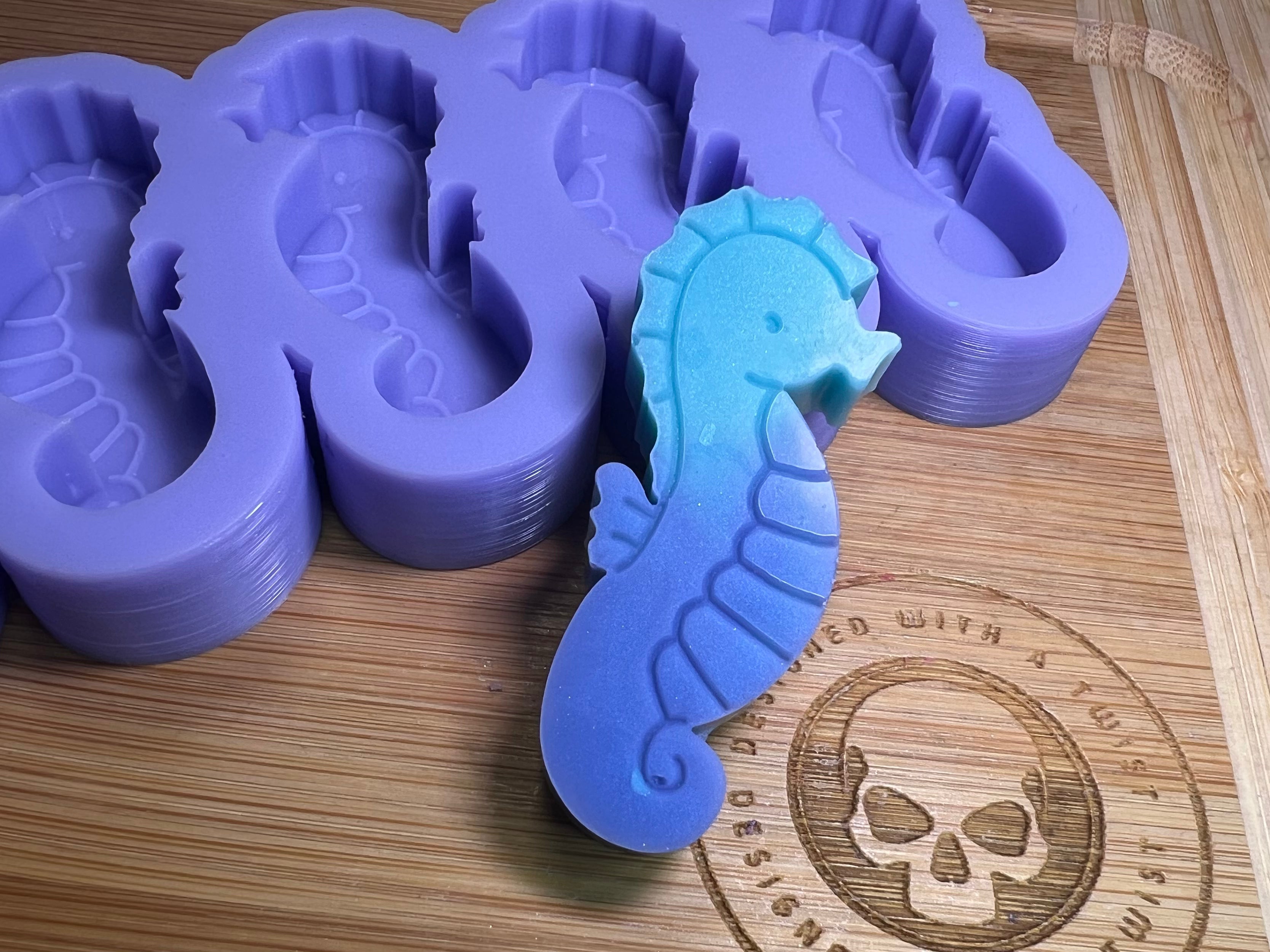 Sea Horse Silicone Mold - Designed with a Twist - Top quality silicone molds made in the UK.