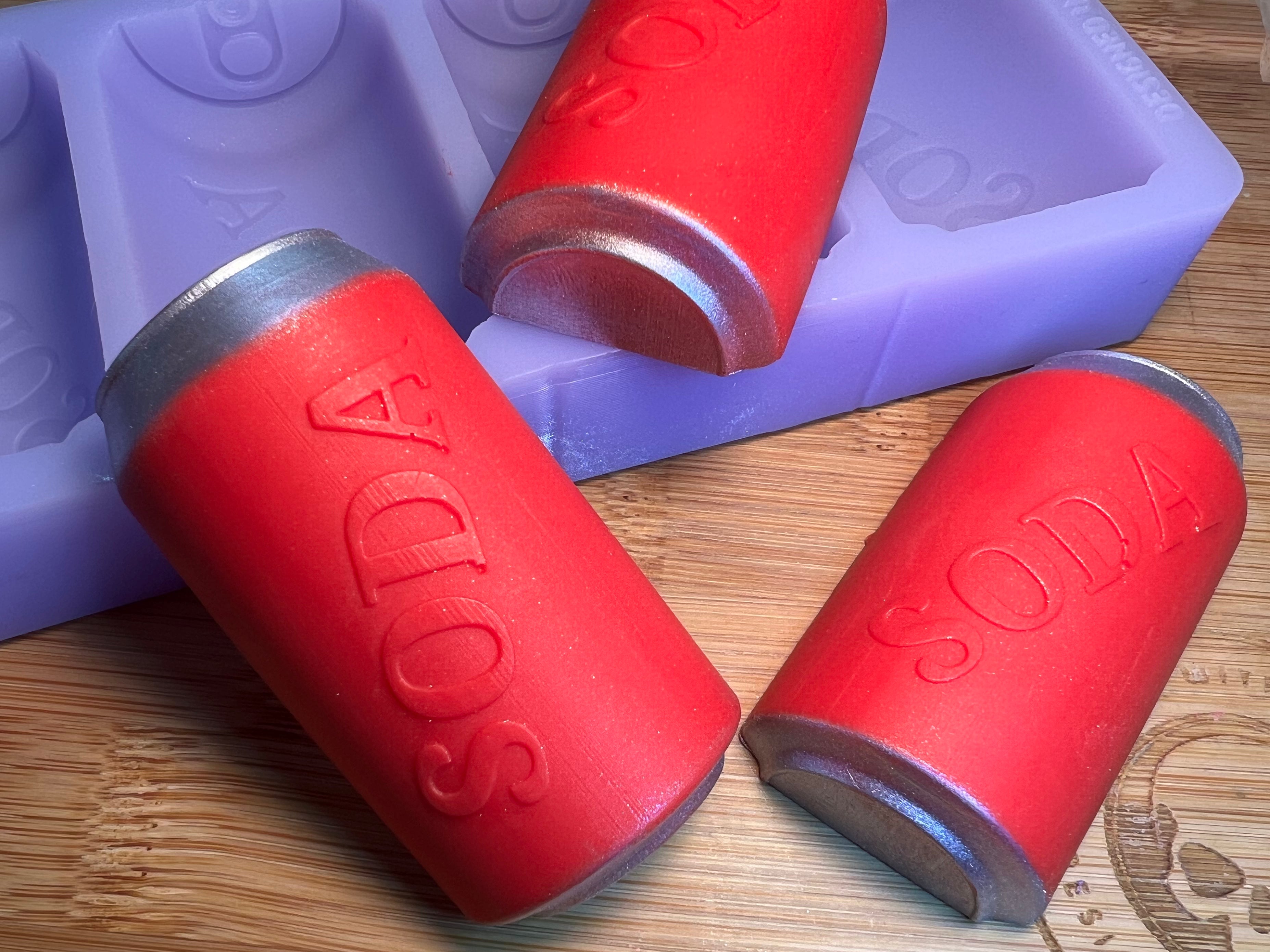 Soda Can Silicone Mold - Designed with a Twist - Top quality silicone molds made in the UK.