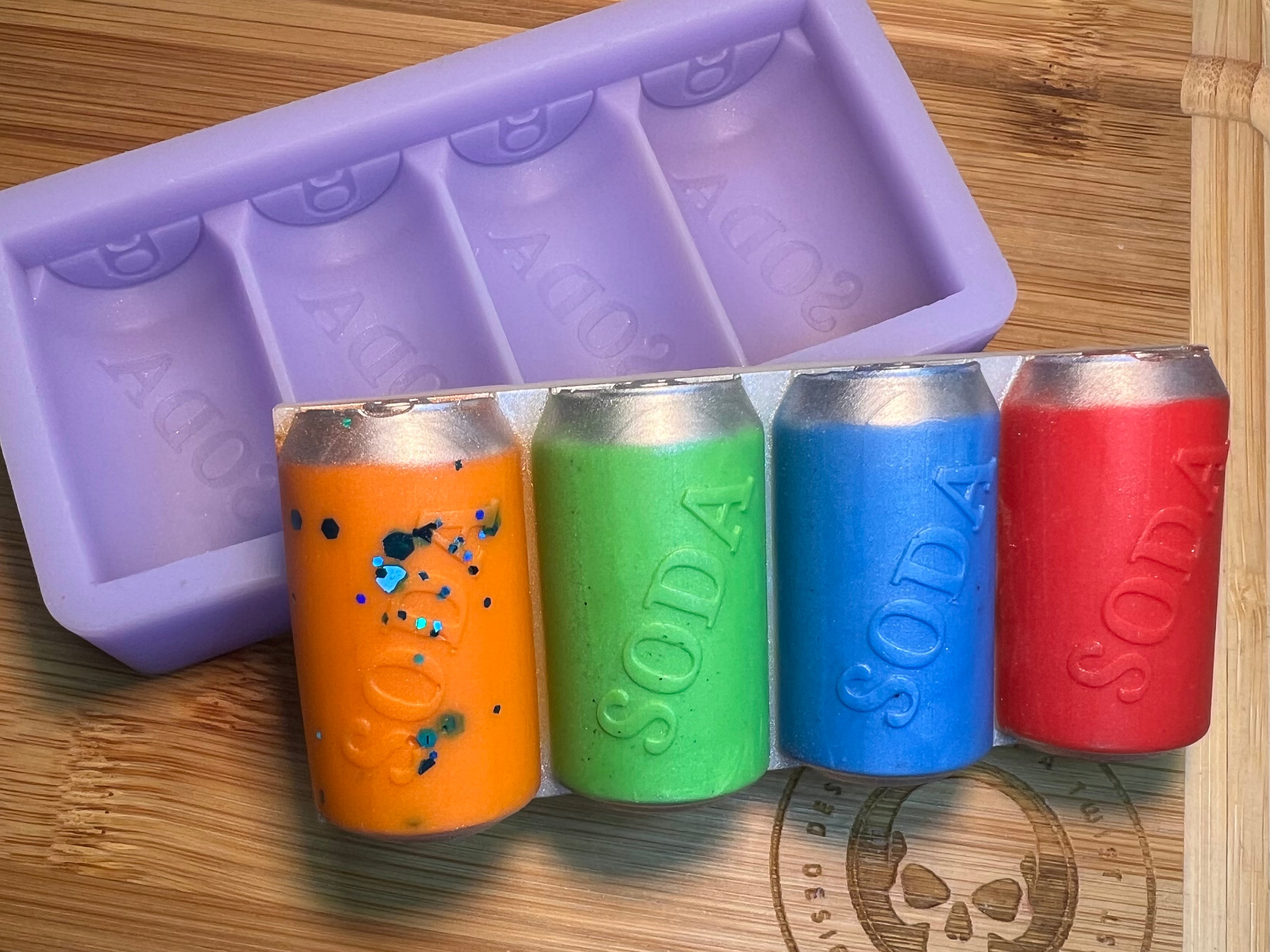 Soda Can Snapbar Silicone Mold - Designed with a Twist - Top quality silicone molds made in the UK.