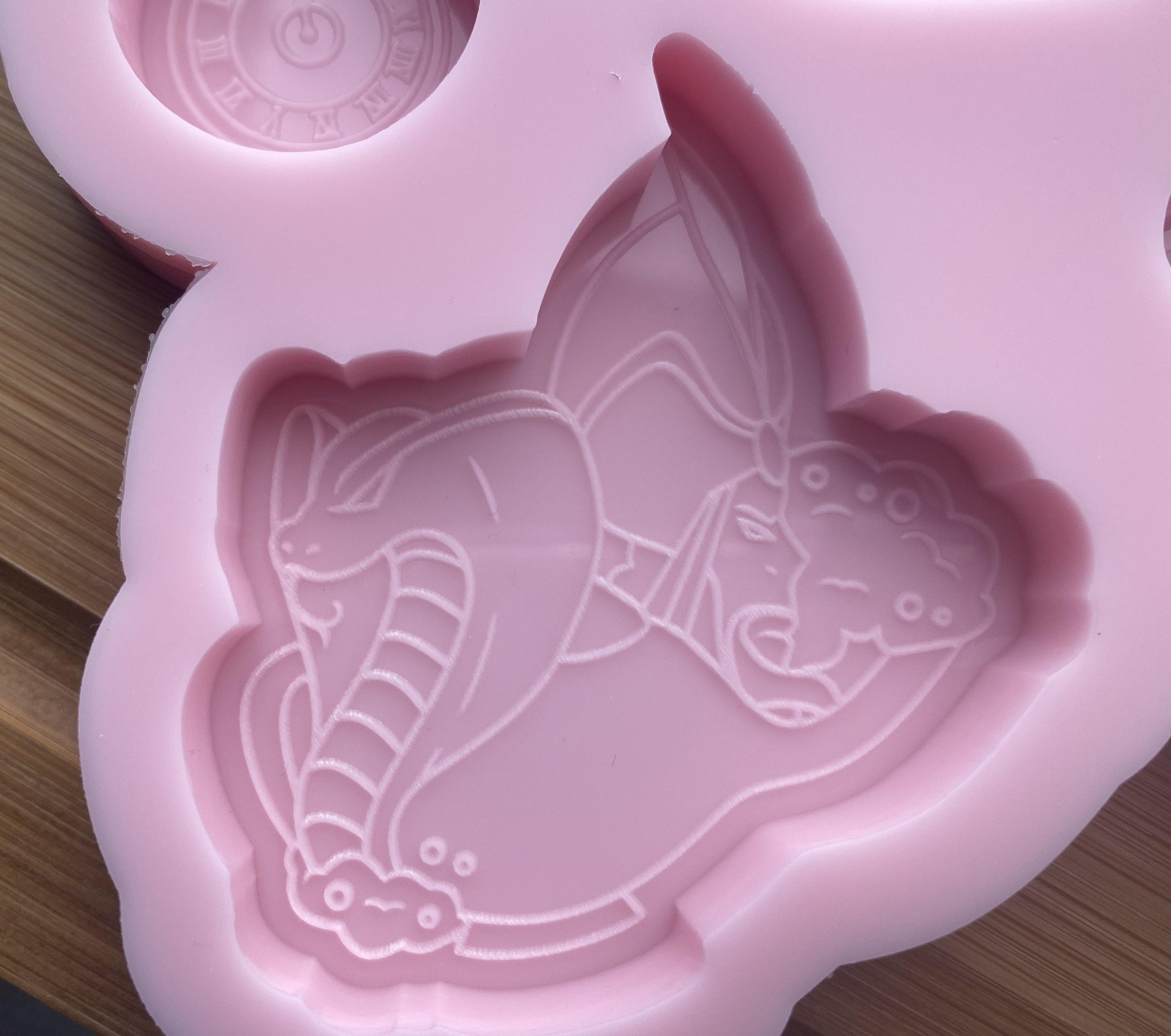 Villains Themed Wax Melt Silicone Mold - Designed with a Twist - Top quality silicone molds made in the UK.