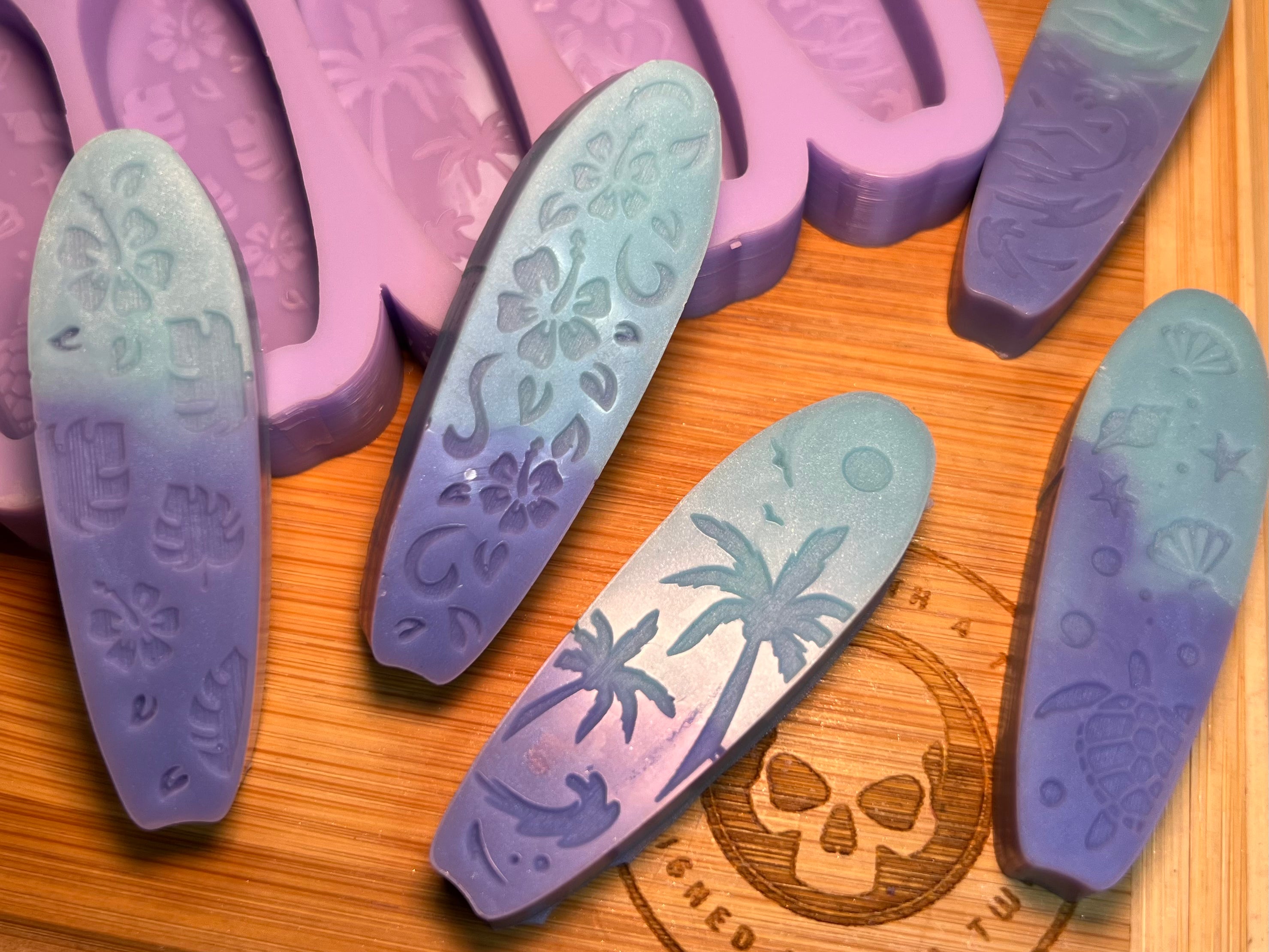 Surf Board Silicone Mold - Designed with a Twist - Top quality silicone molds made in the UK.