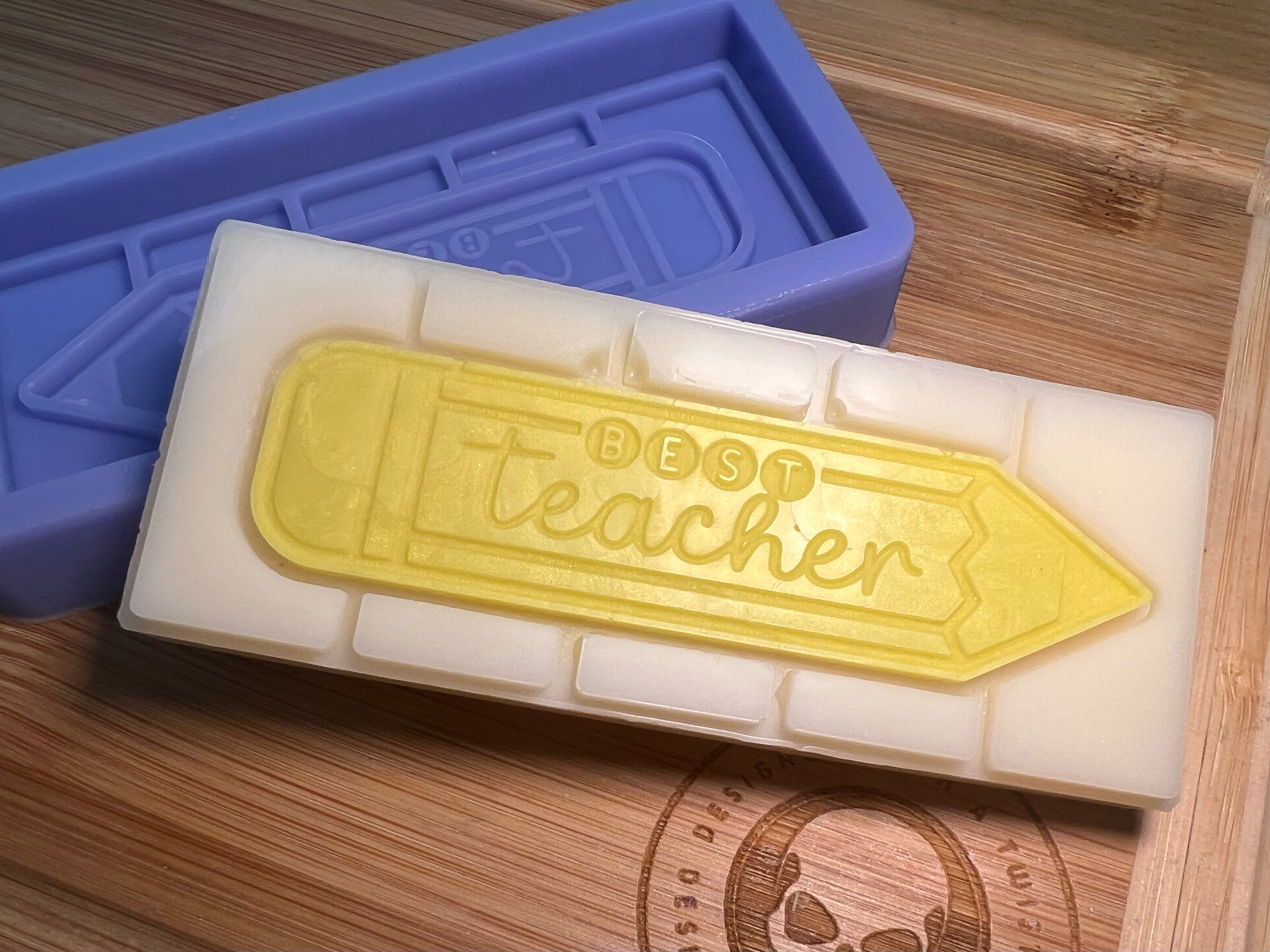 Best Teacher Snapbar Silicone Mold - Designed with a Twist - Top quality silicone molds made in the UK.