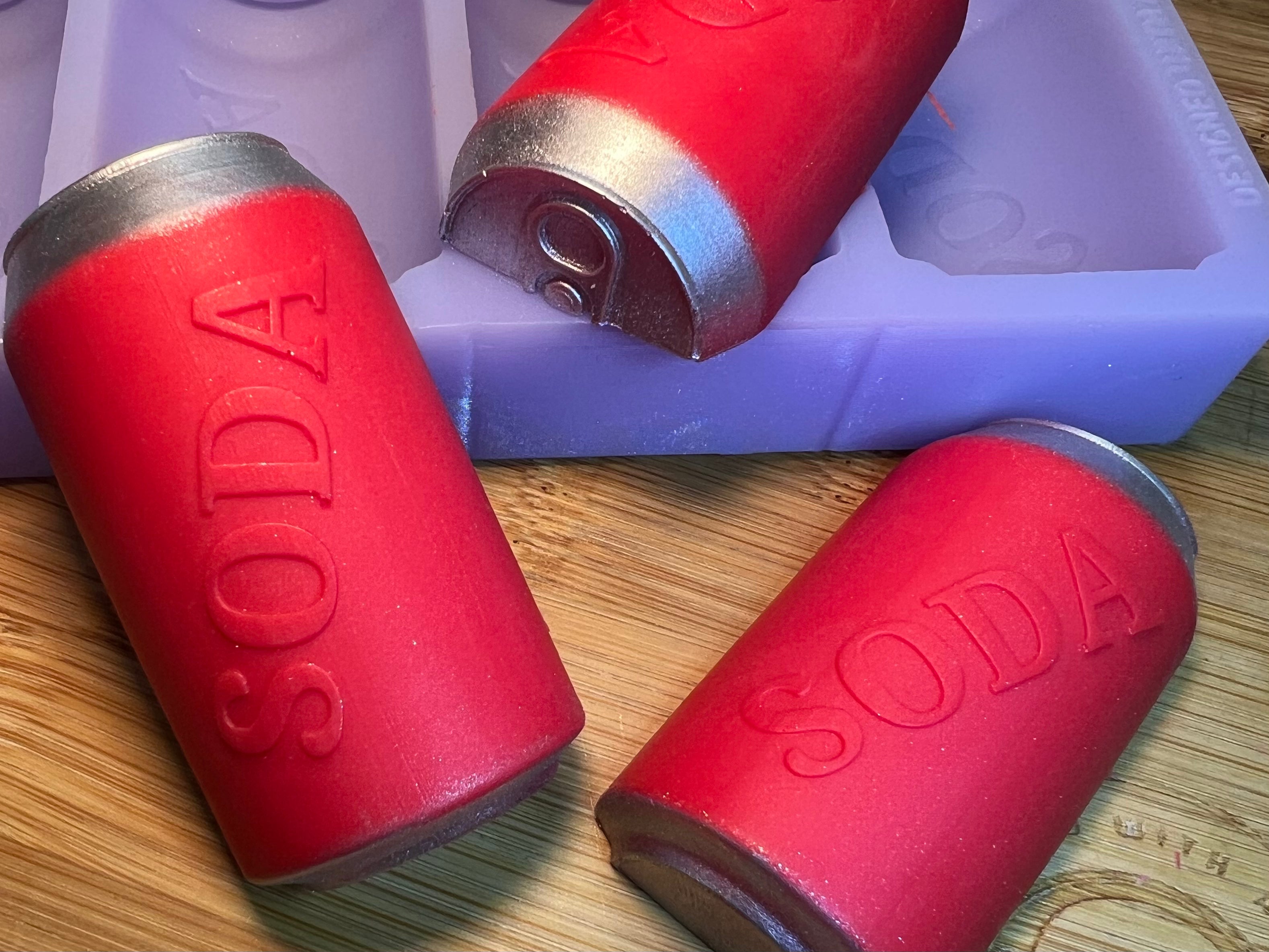 Soda Can Silicone Mold - Designed with a Twist - Top quality silicone molds made in the UK.