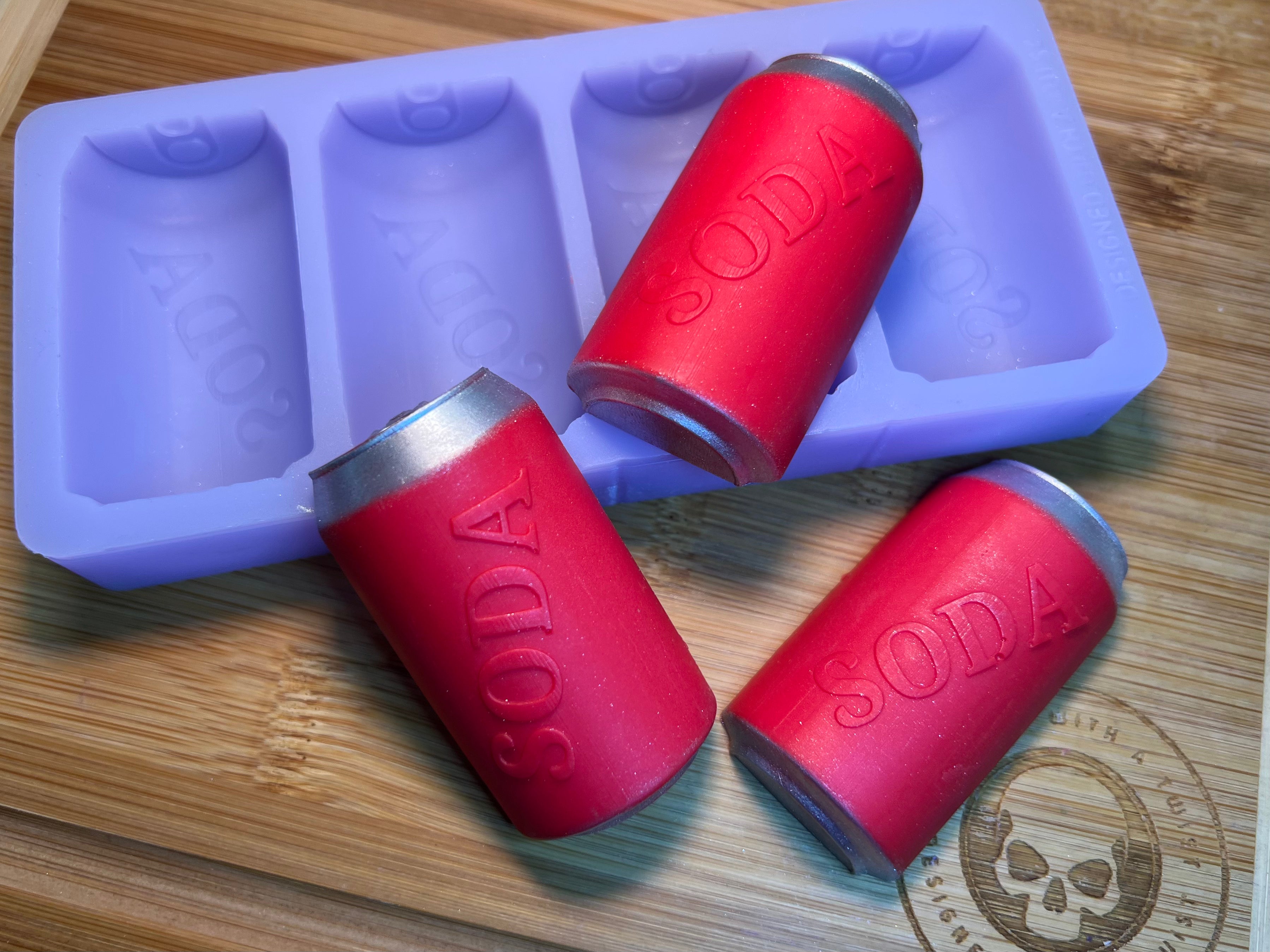 Soda Can Silicone Mold - Designed with a Twist - Top quality silicone molds made in the UK.