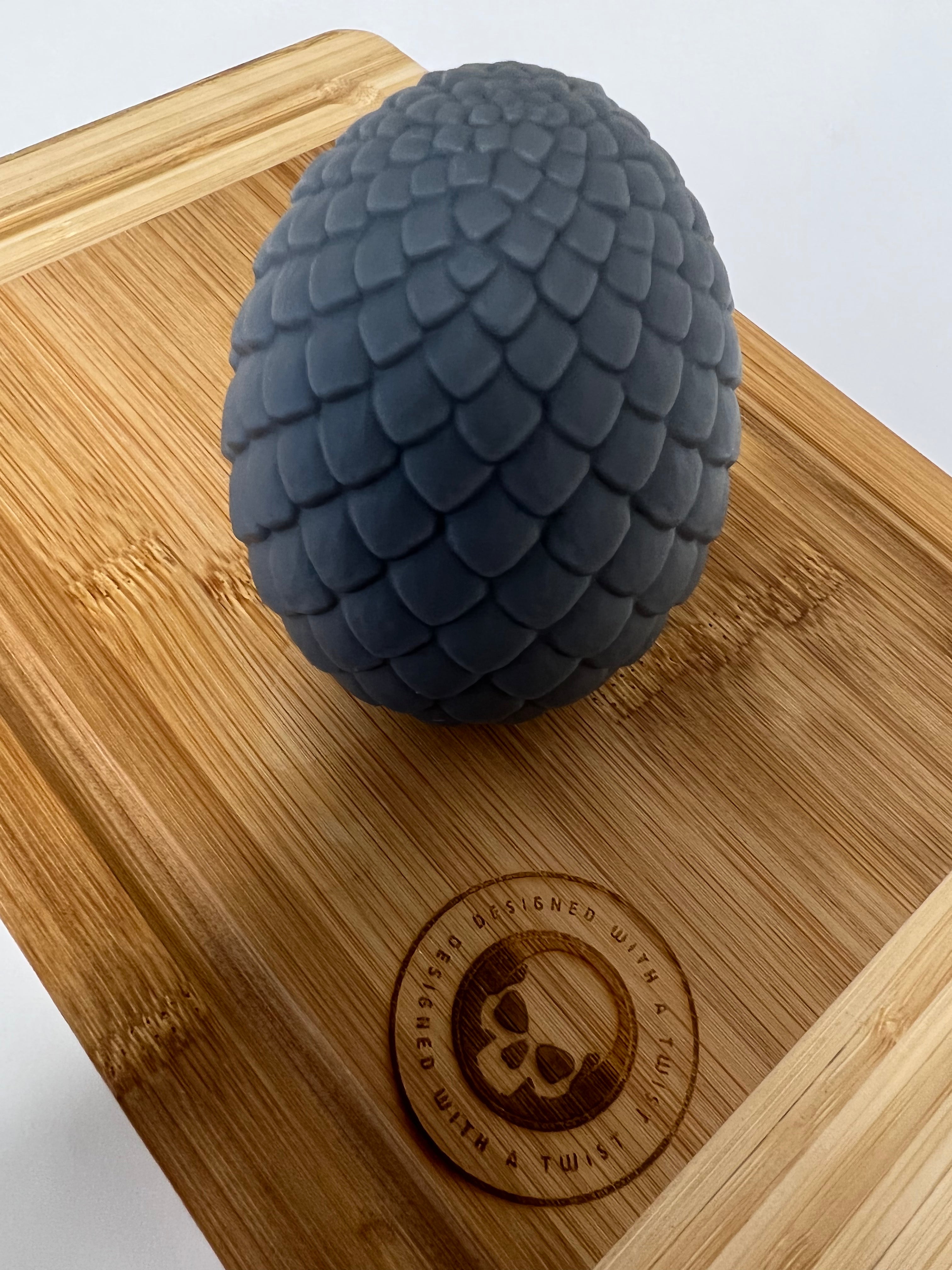 Dragon Egg Silicone Candle Mold - Designed with a Twist - Top quality silicone molds made in the UK.