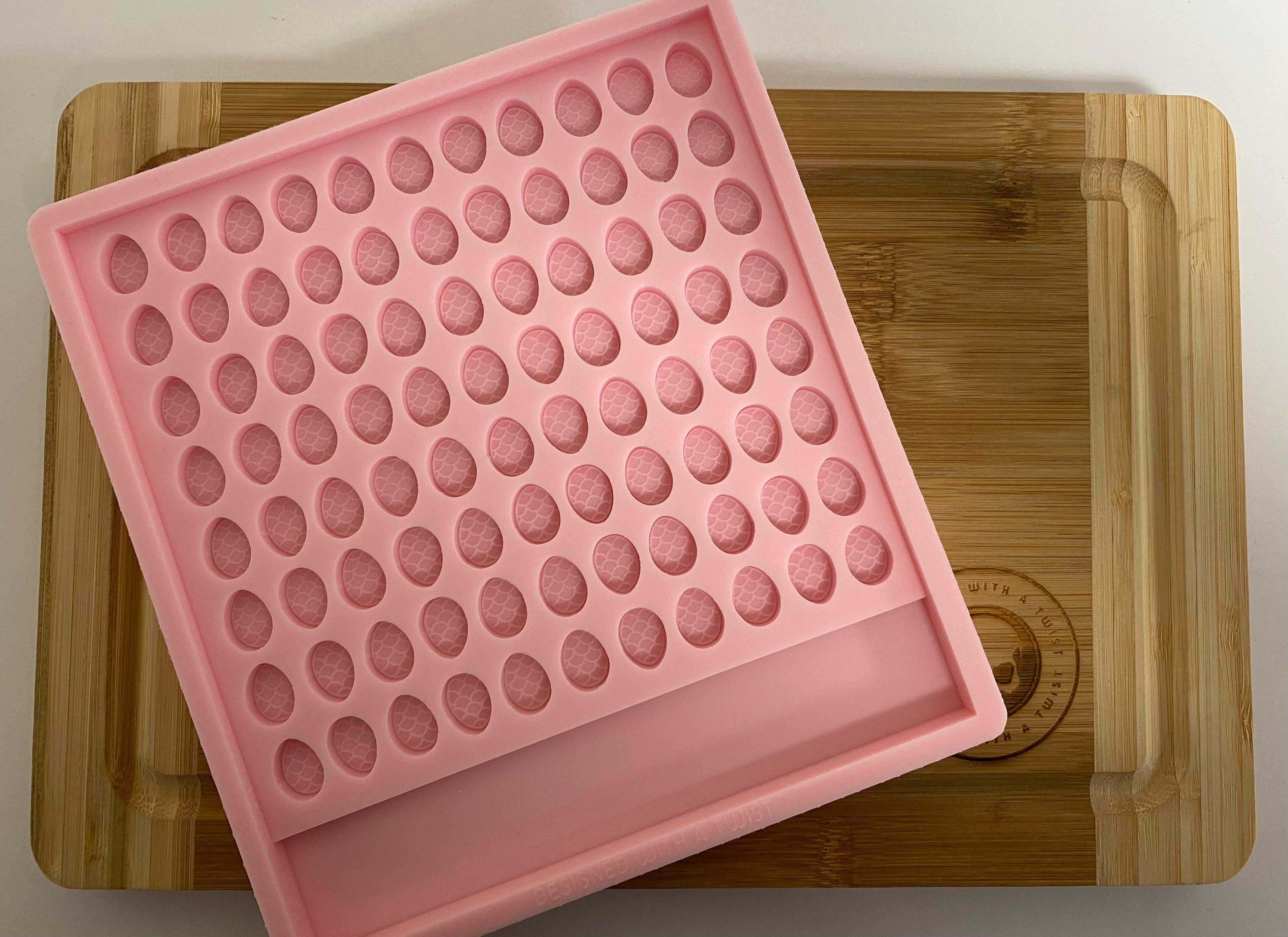 Dragon Egg Scrape n Scoop Wax Tray Silicone Mold - Designed with a Twist - Top quality silicone molds made in the UK.