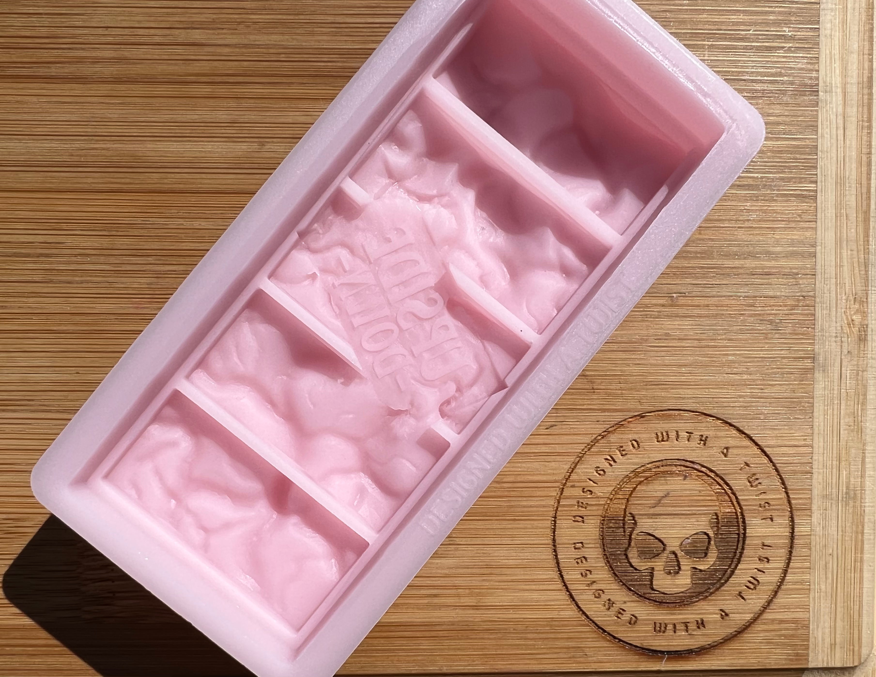 Upside Down Snapbar Silicone Mold - Designed with a Twist - Top quality silicone molds made in the UK.