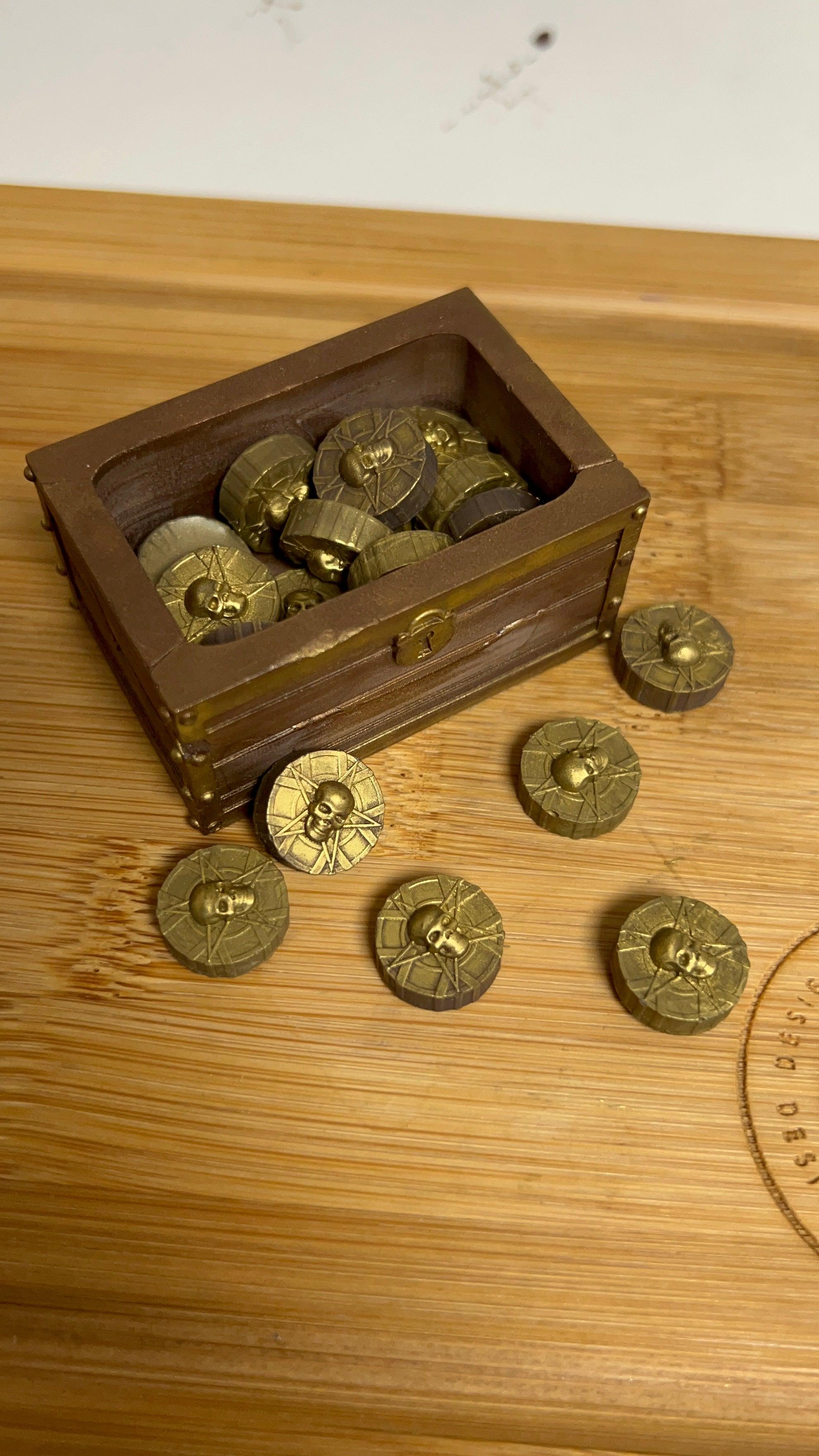 Treasure Chest Silicone Mold - Designed with a Twist - Top quality silicone molds made in the UK.