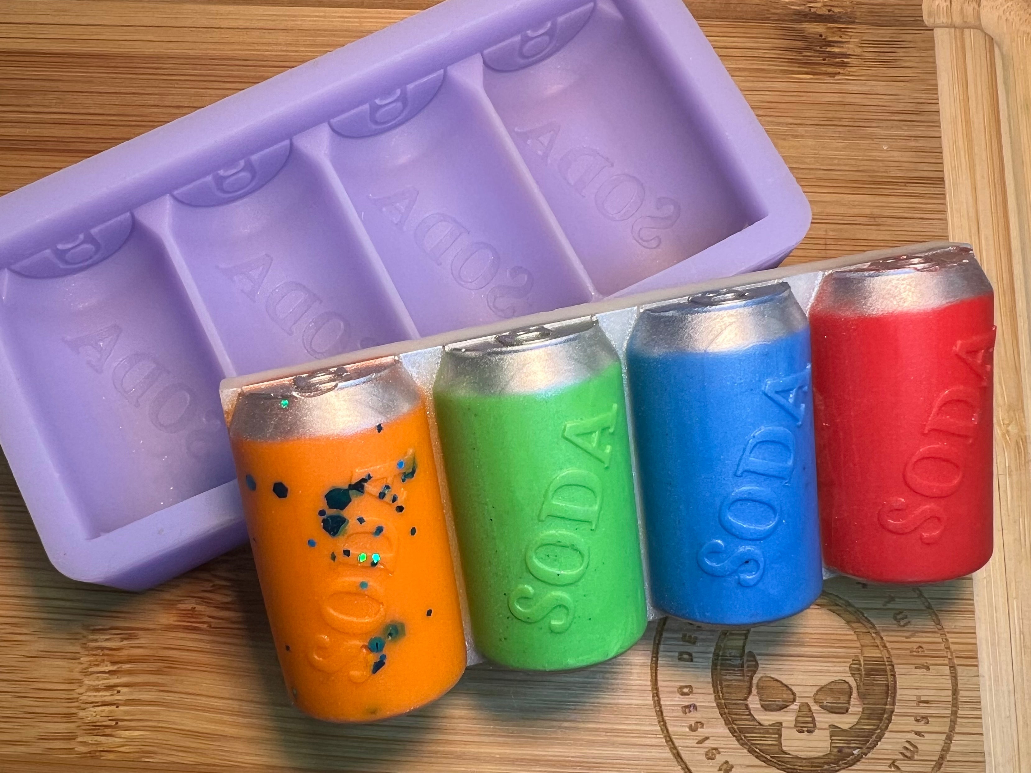 Soda Can Snapbar Silicone Mold - Designed with a Twist - Top quality silicone molds made in the UK.