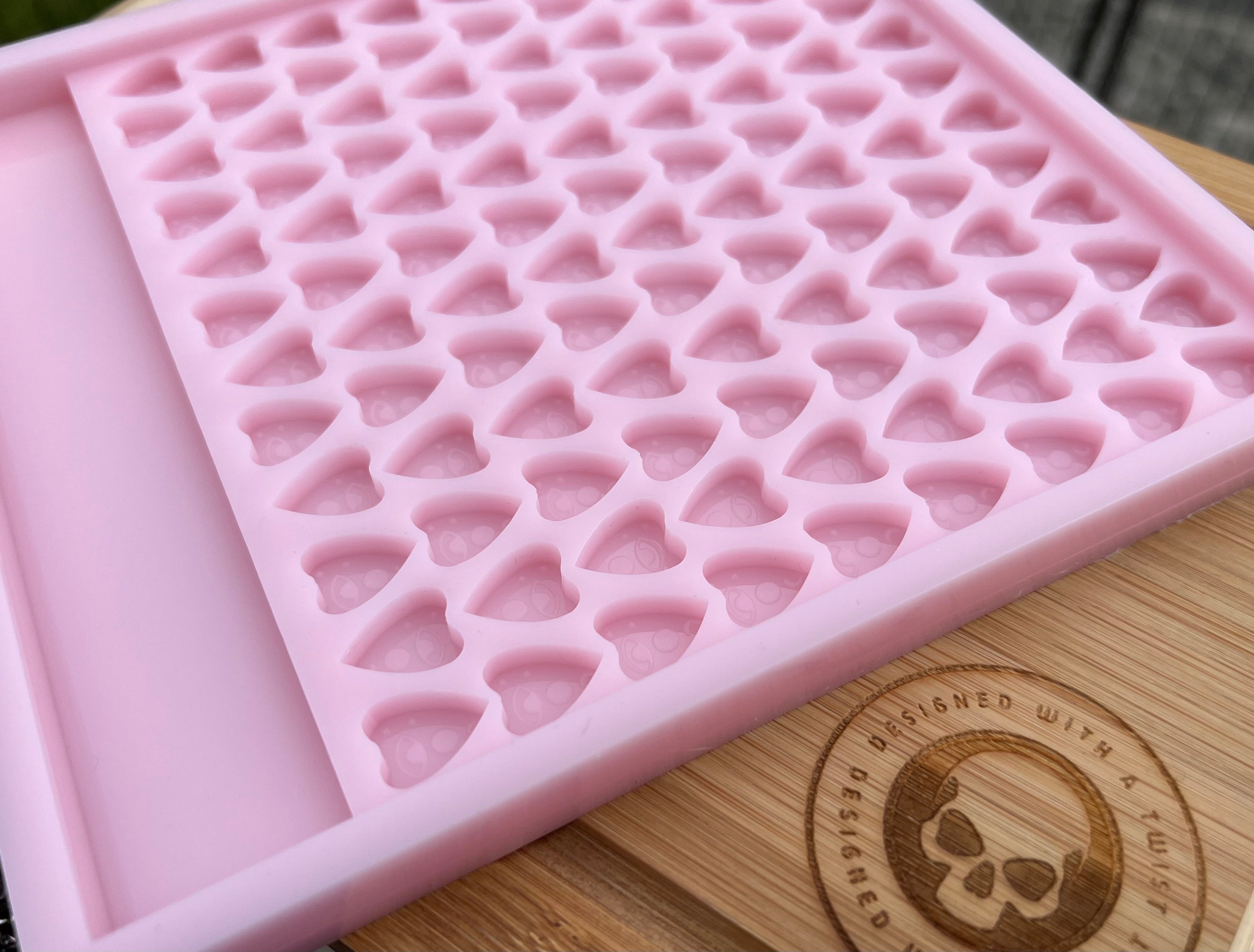 Planchette Scrape n Scoop Wax Tray Silicone Mold - Designed with a Twist - Top quality silicone molds made in the UK.