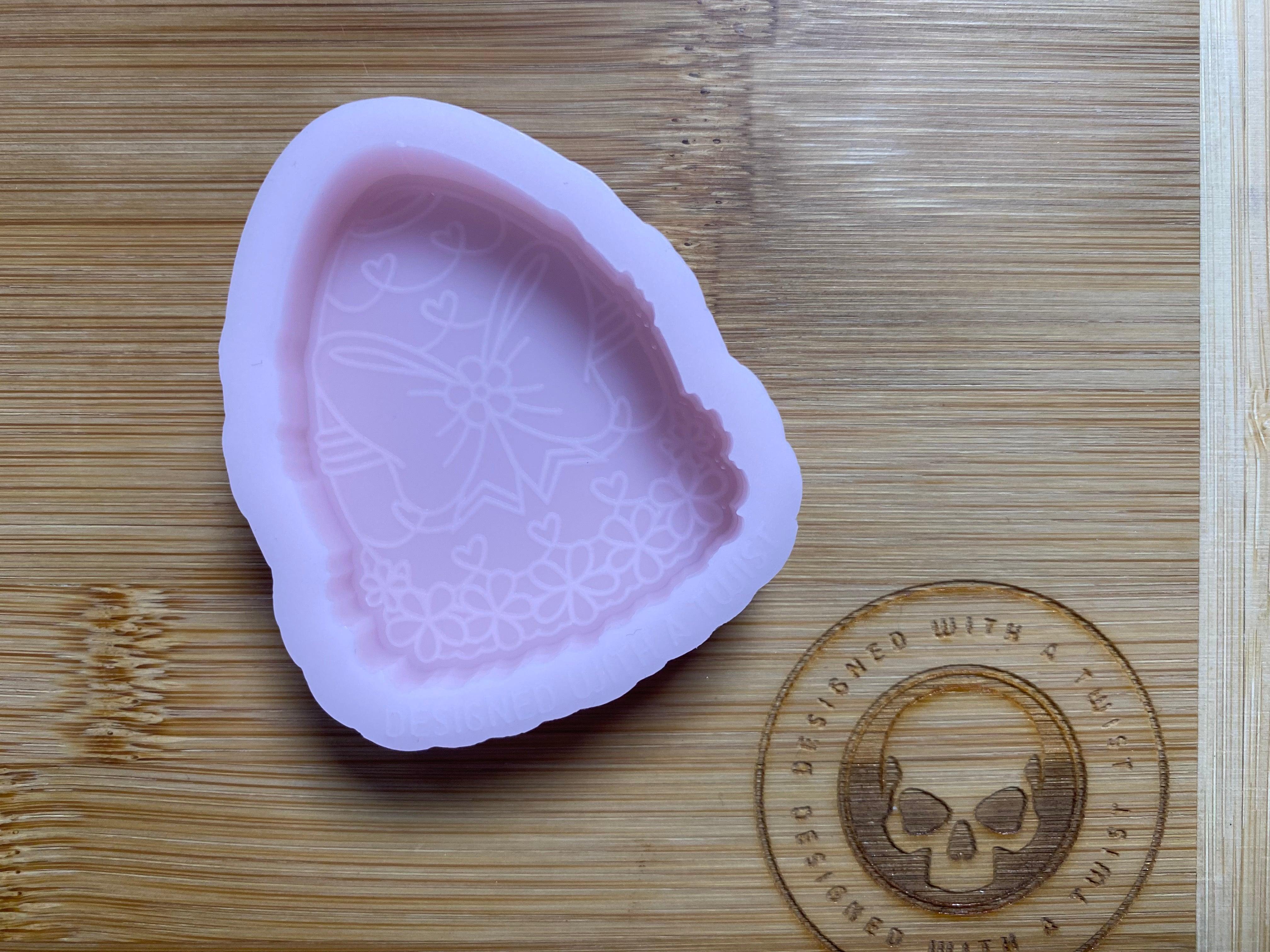 Easter Egg Wax Melt Tart Silicone Mold - Designed with a Twist - Top quality silicone molds made in the UK.