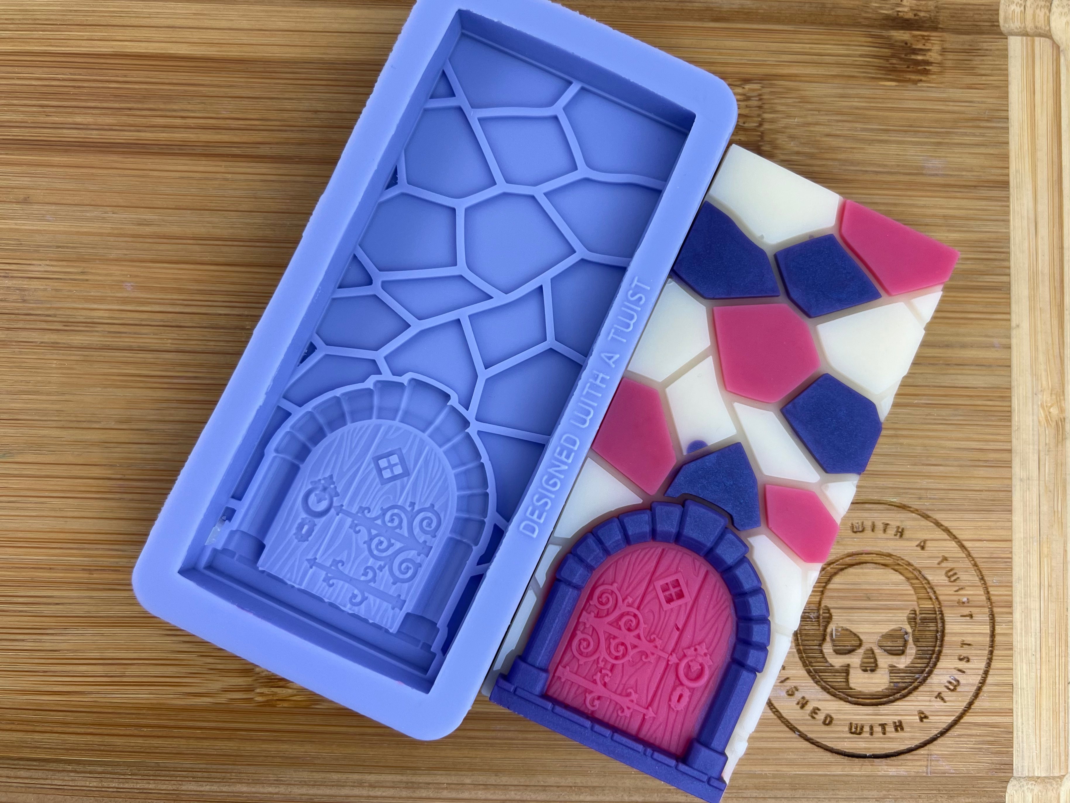 3D Fairy Door Snapbar Silicone Mold - Designed with a Twist - Top quality silicone molds made in the UK.