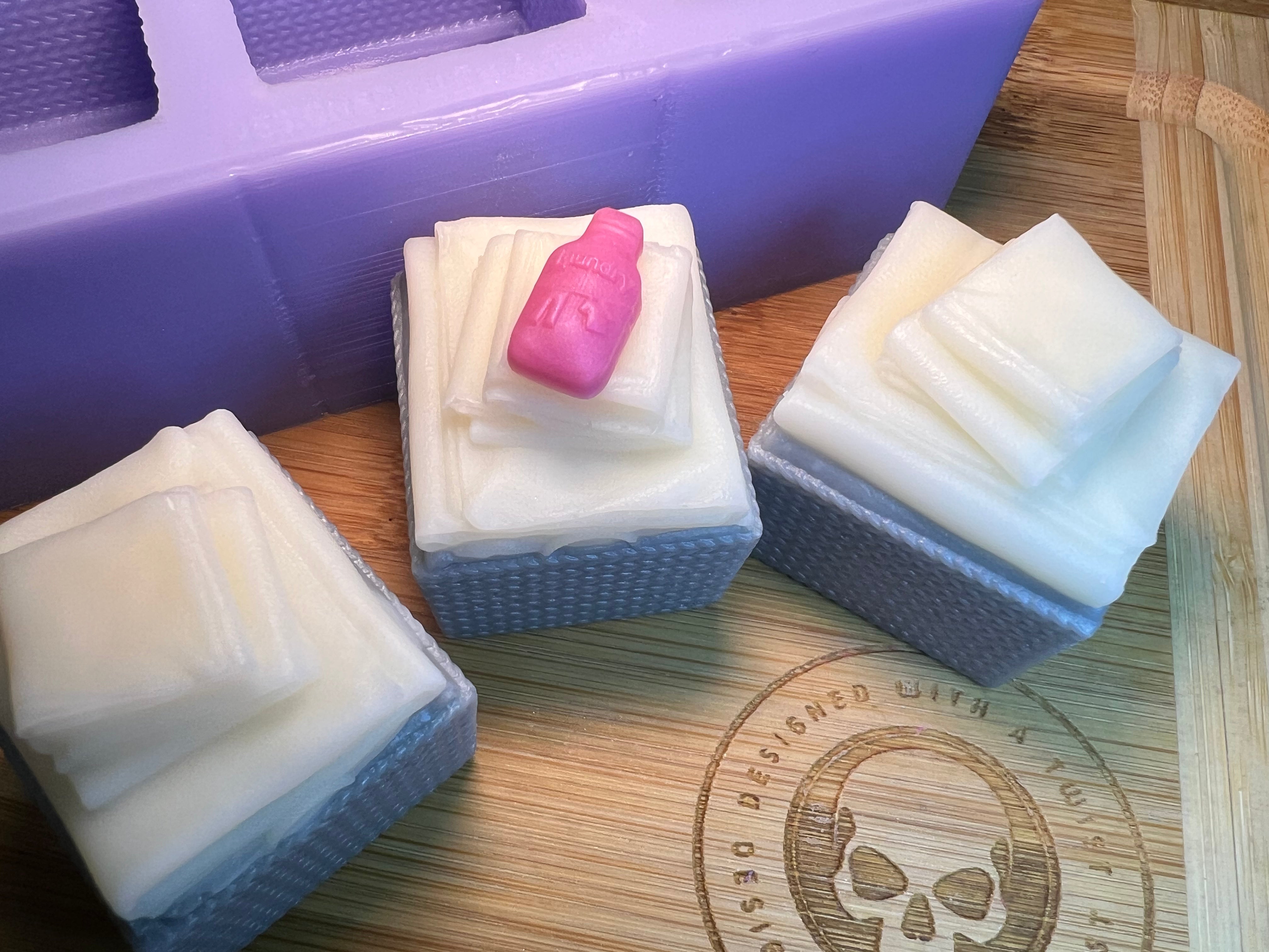 3D Basket Wax Melt Silicone Mold - Designed with a Twist - Top quality silicone molds made in the UK.
