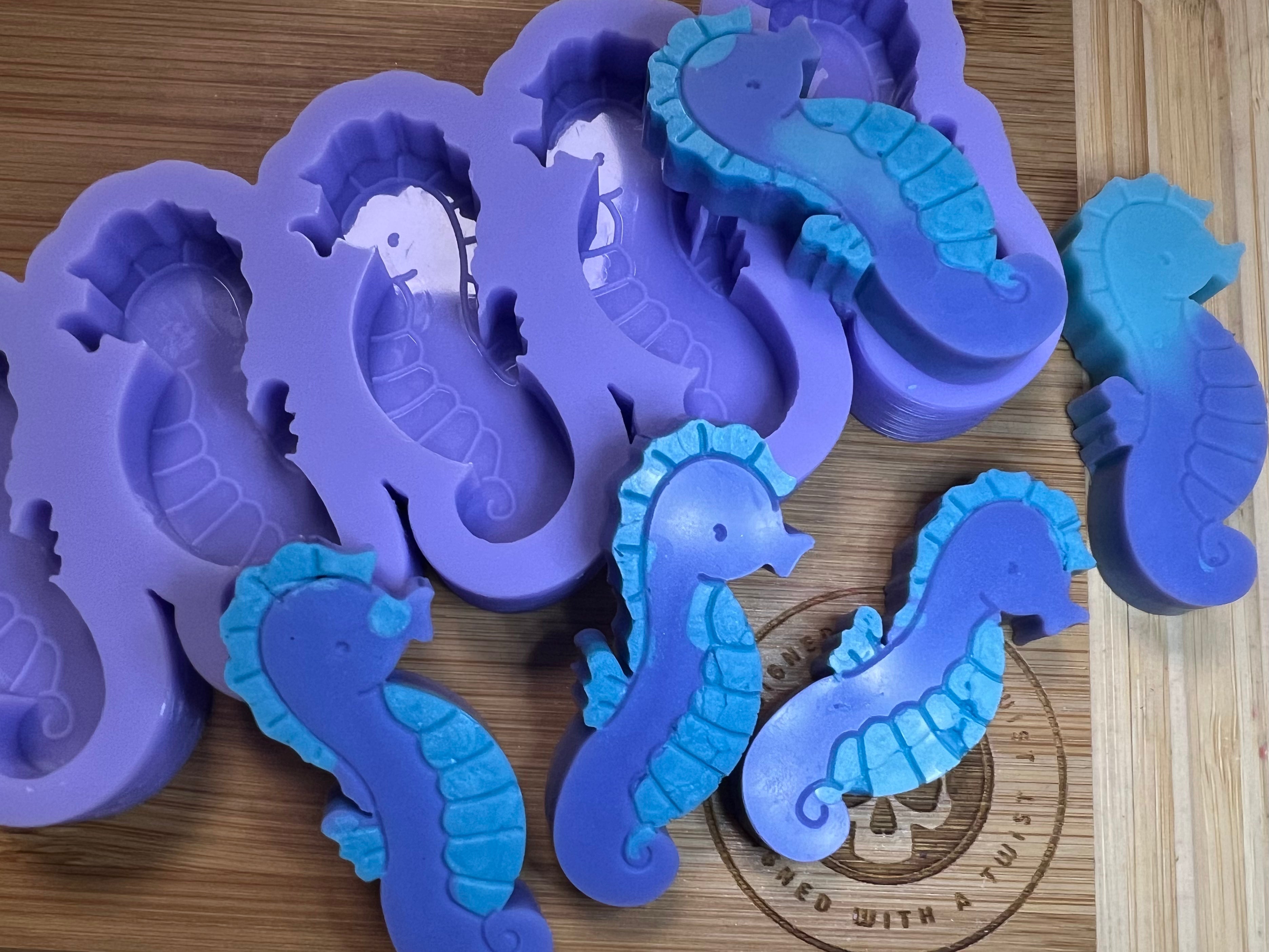 Sea Horse Silicone Mold - Designed with a Twist - Top quality silicone molds made in the UK.
