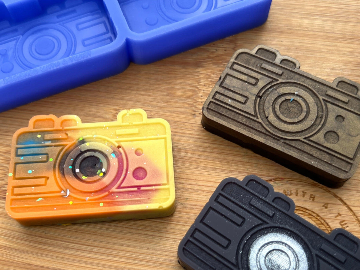 Camera Silicone Mold | Designed with a Twist
