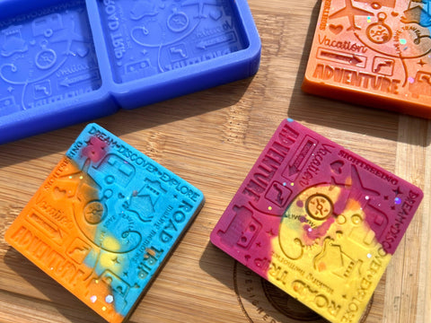 Adventure Silicone Mold - Designed with a Twist - Top quality silicone molds made in the UK.