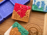 Sweet But Twisted Wax Melt Silicone Mold - Designed with a Twist - Top quality silicone molds made in the UK.