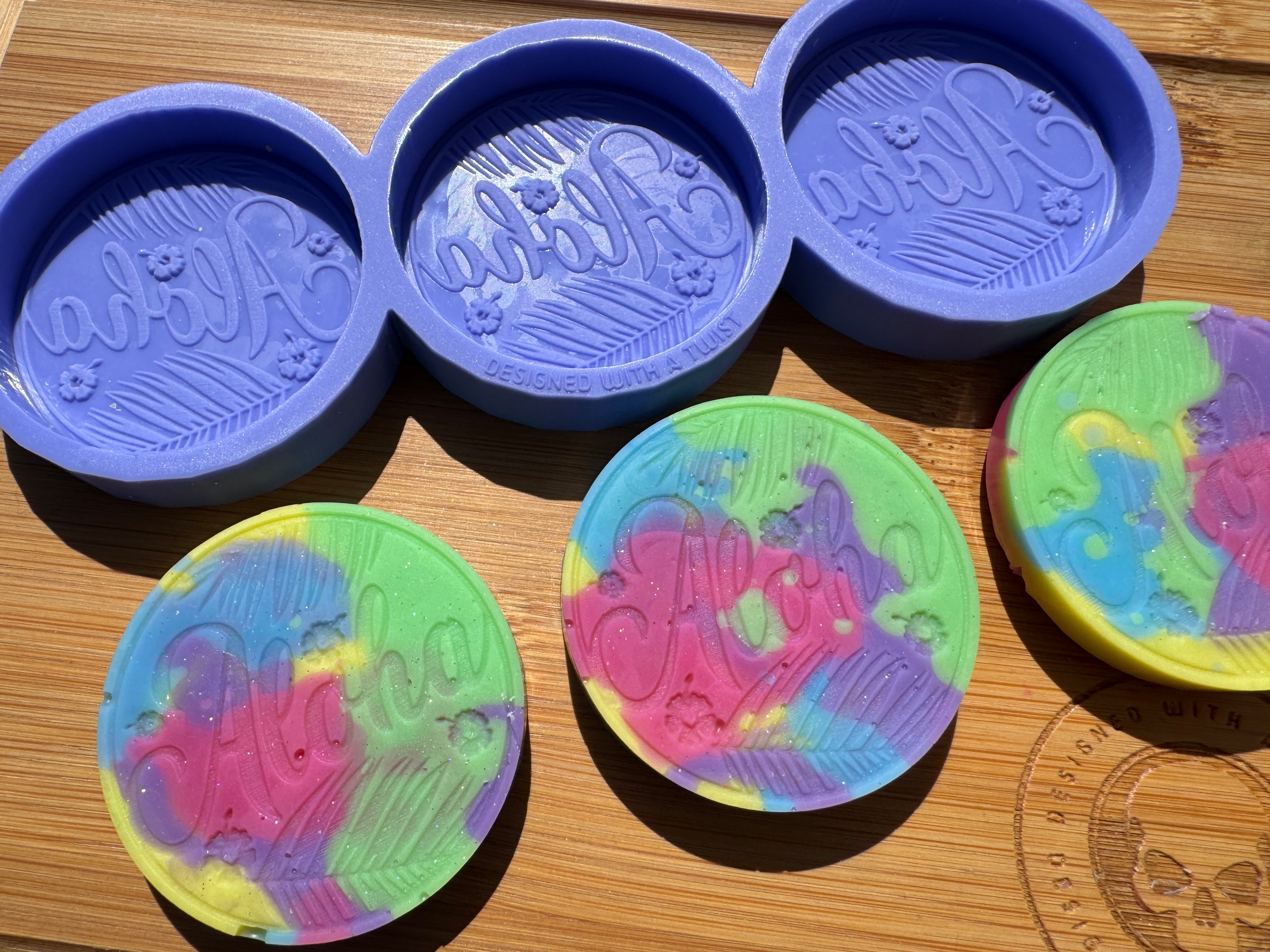 Aloha! Silicone Mold Trio