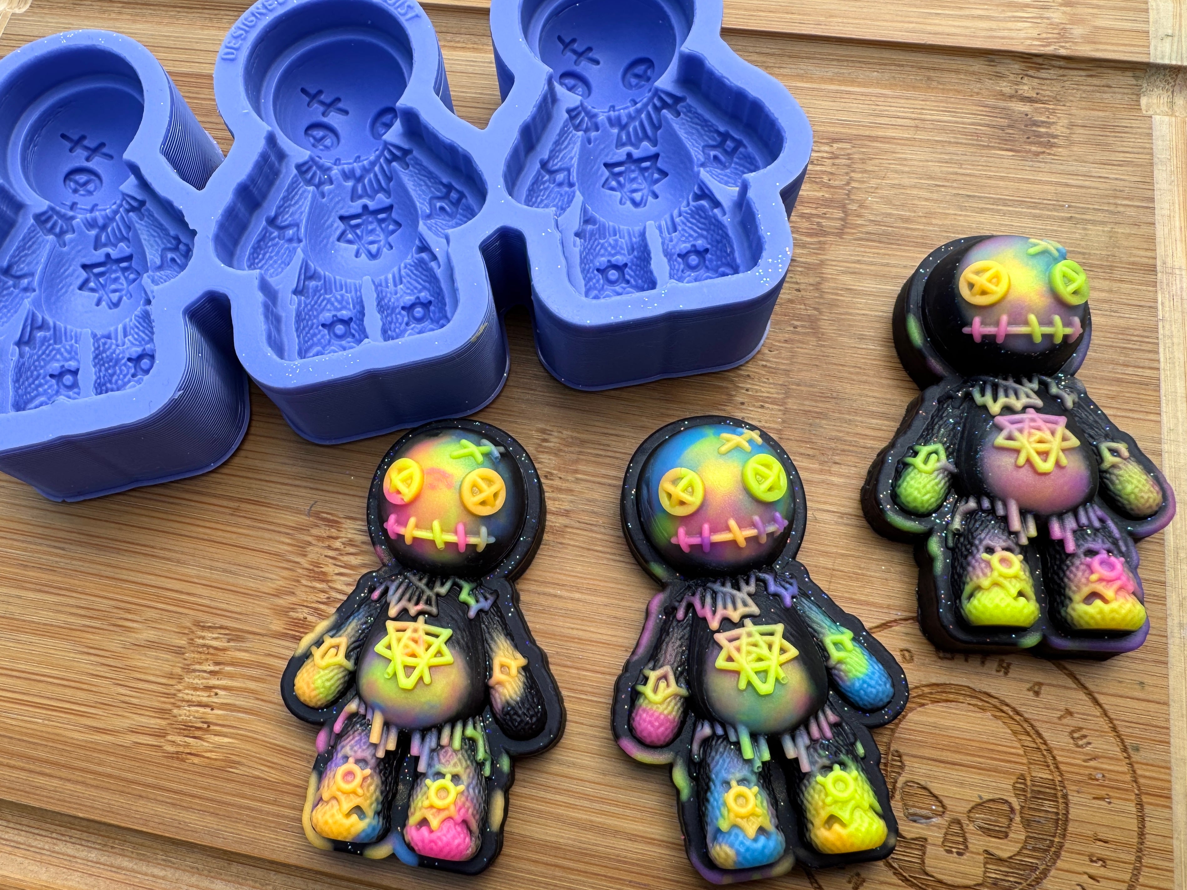 Voodoo Babies Silicone Trio Mold