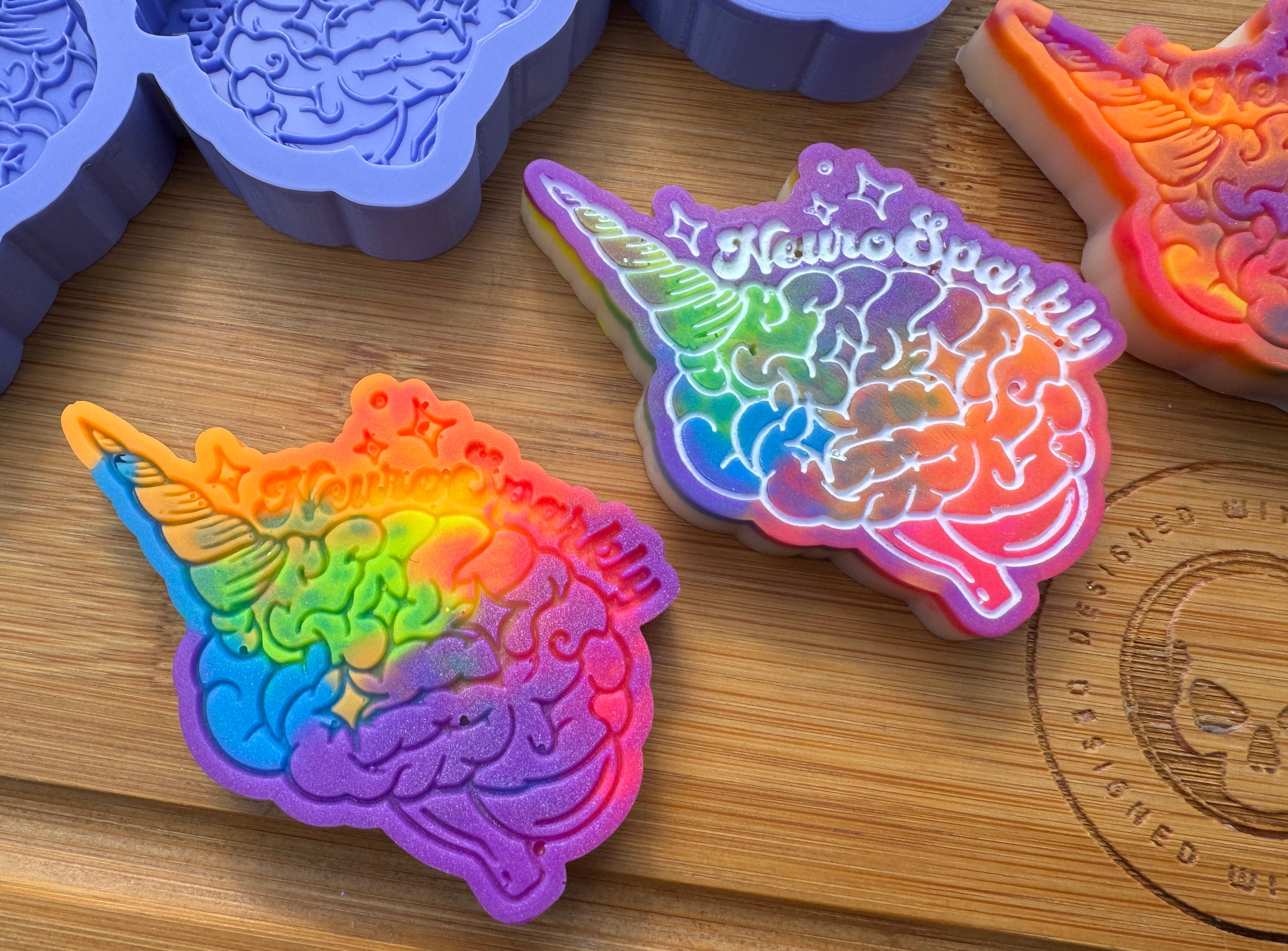 Neurosparkly Silicone Trio Mold