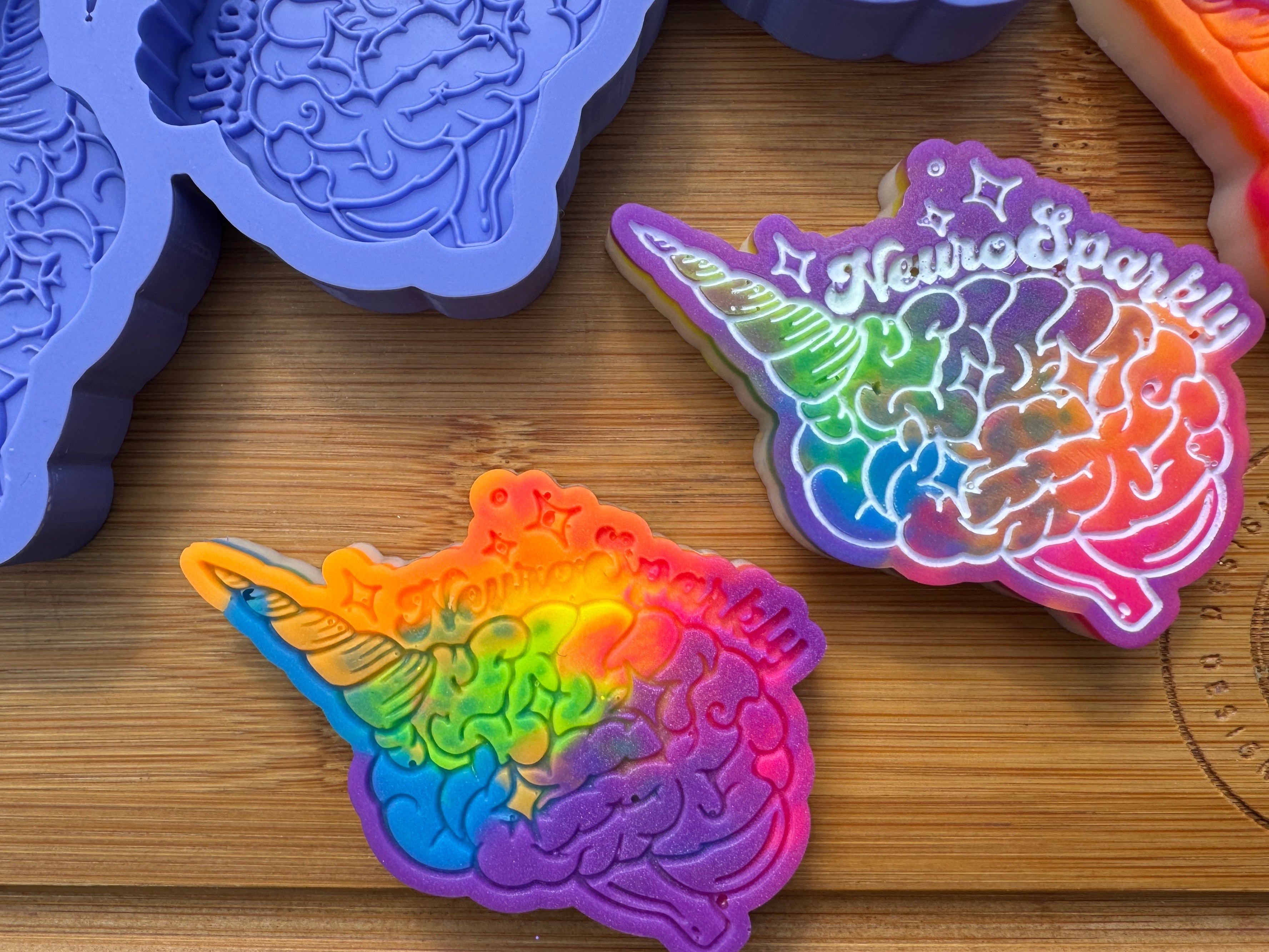 Neurosparkly Silicone Trio Mold