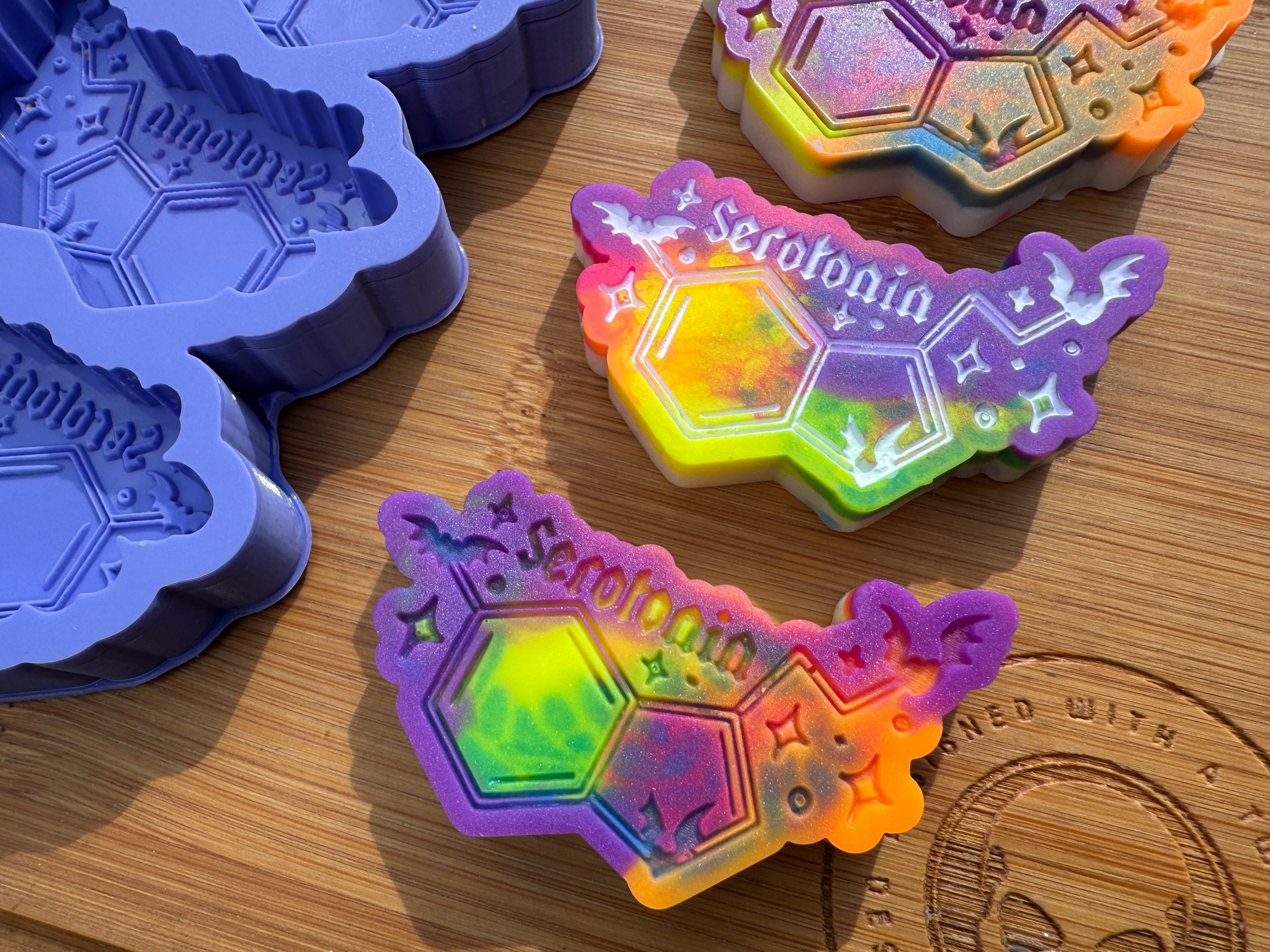 Serotonin Silicone Trio Mold