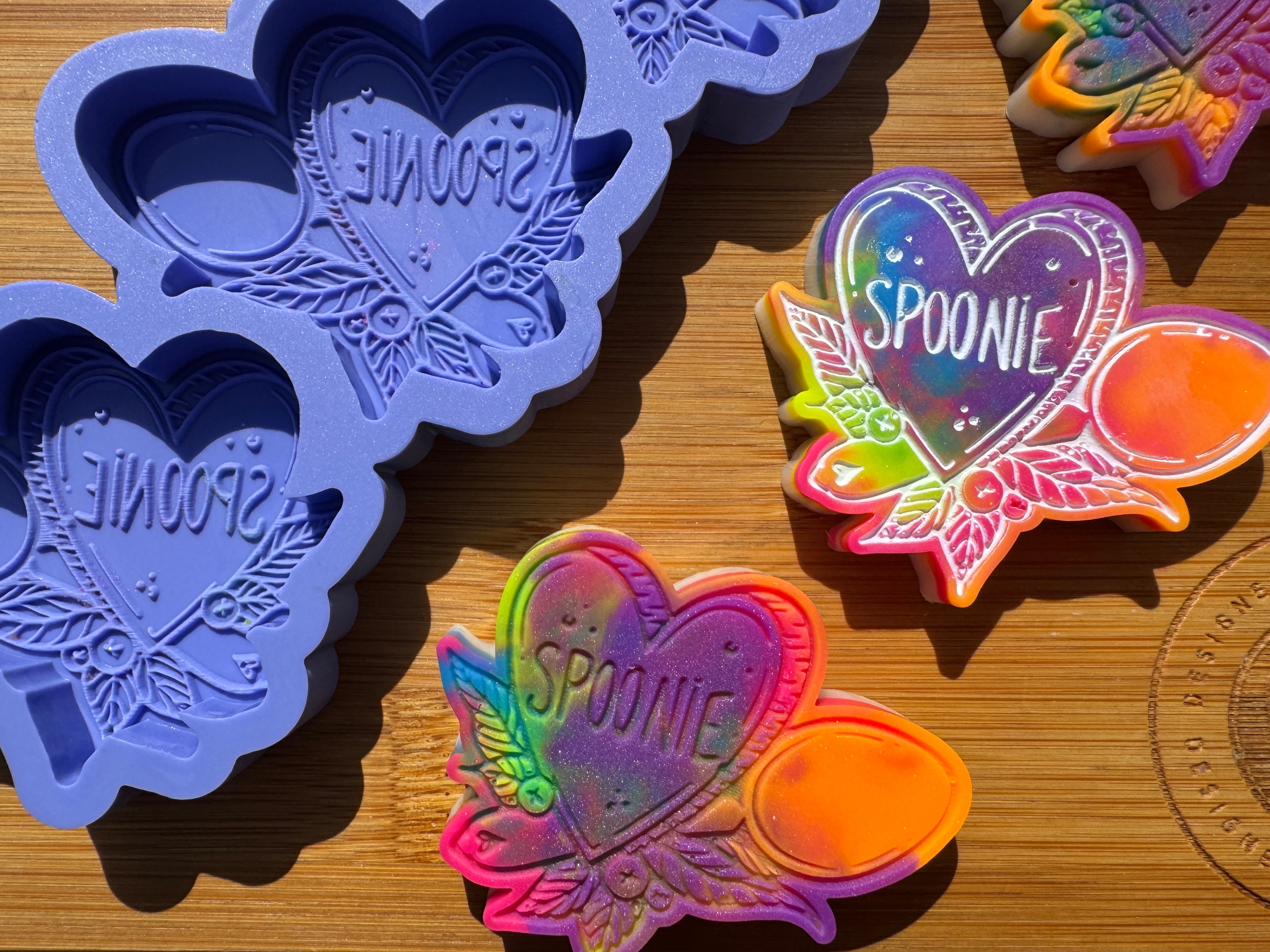 Spoonie Silicone Trio Mold