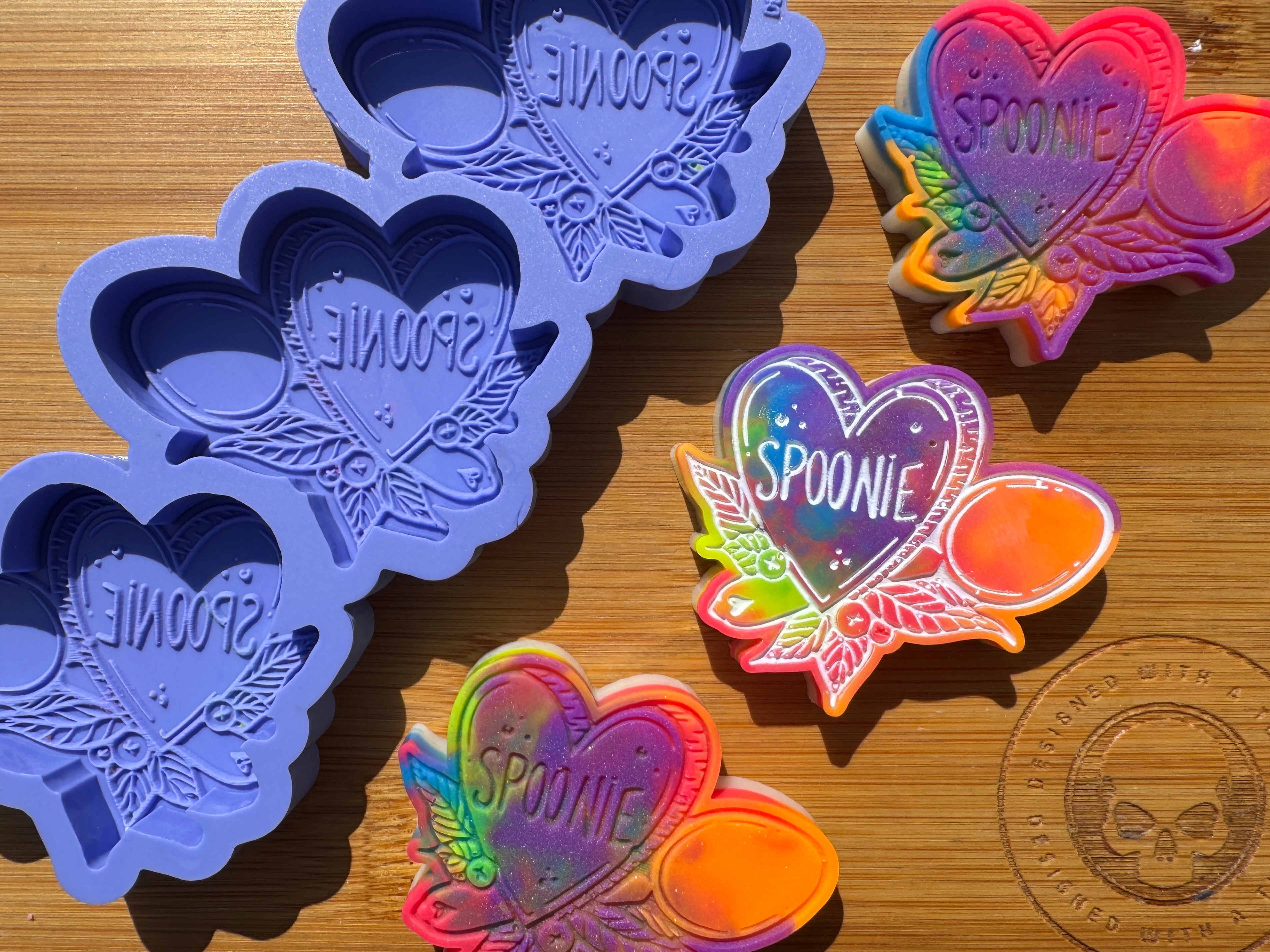 Spoonie Silicone Trio Mold