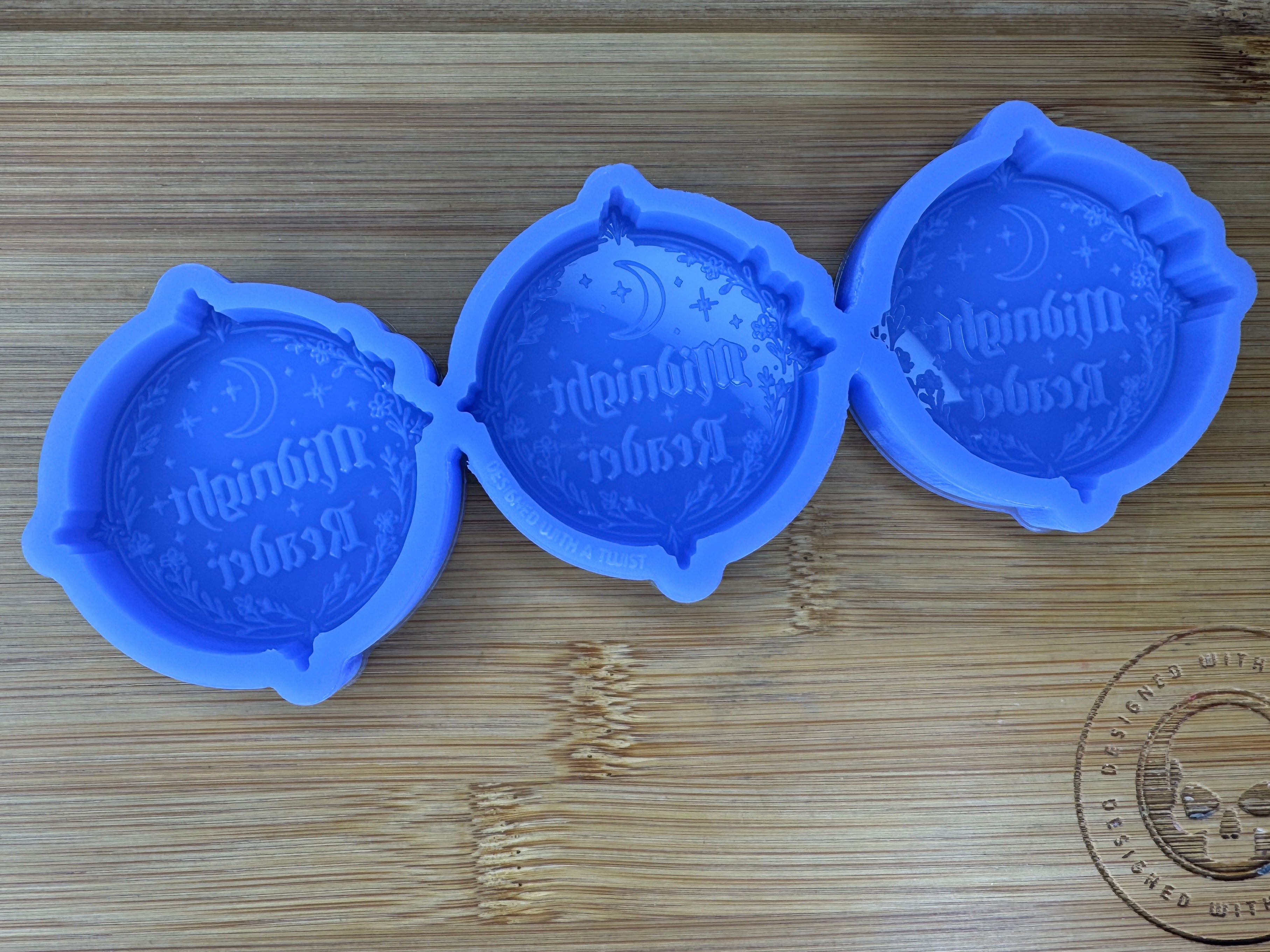 Midnight Reader Trio Silicone Mold